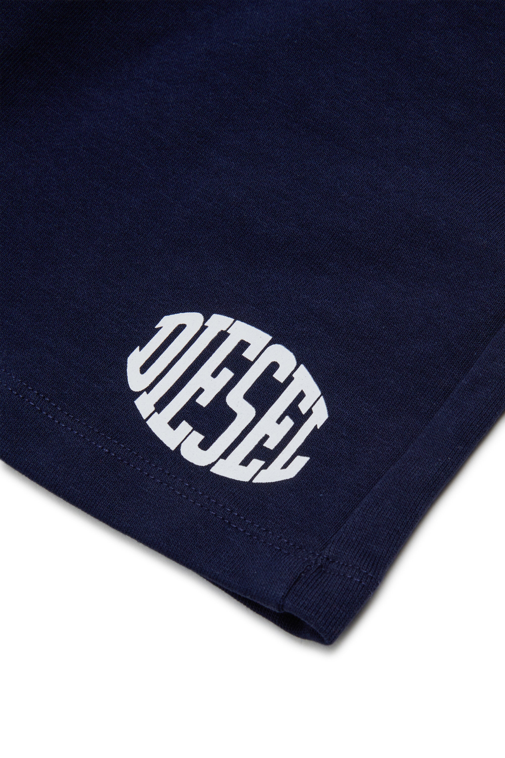 ロゴ付きスウェットショーツ