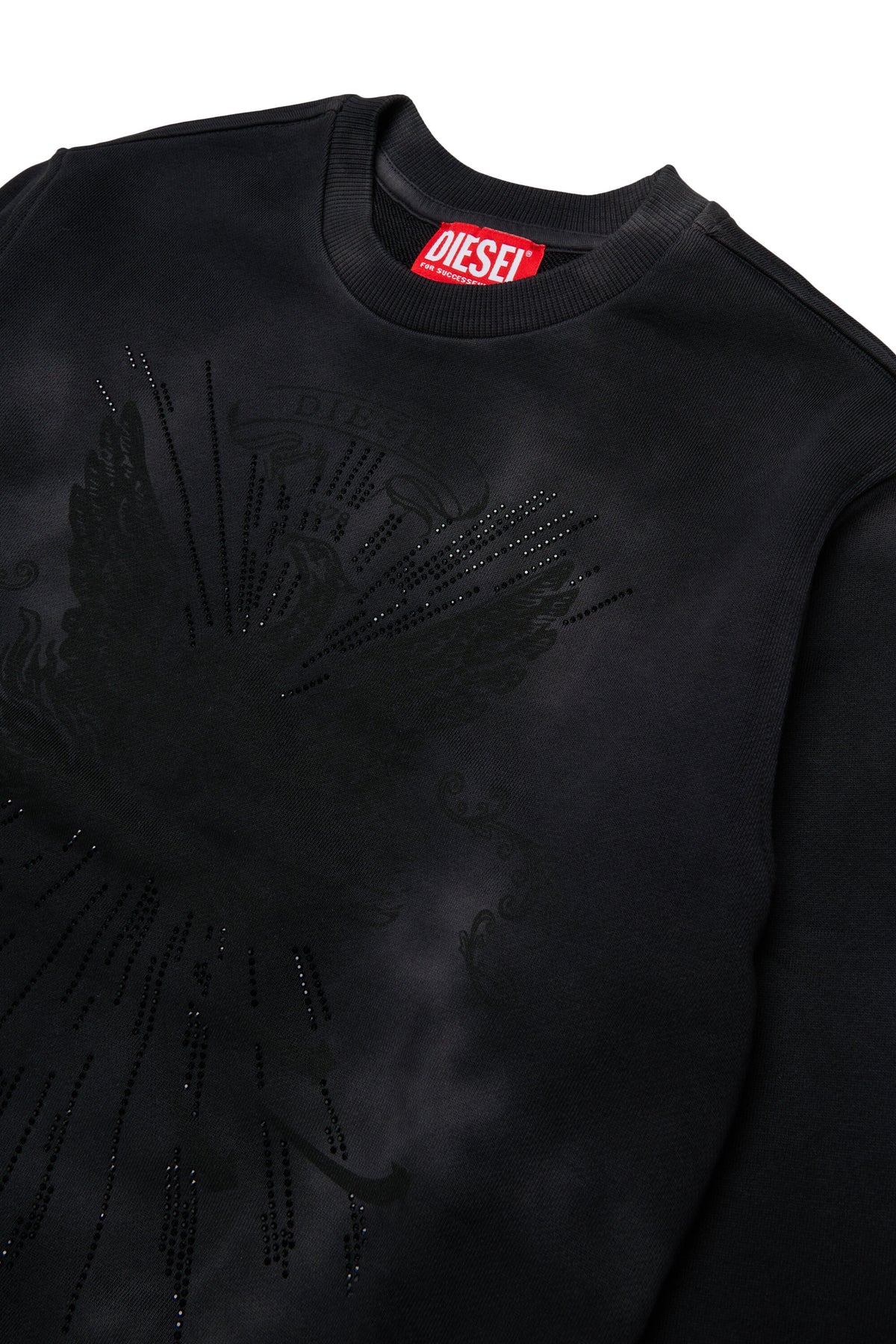 Crew-neck sweatshirt with logo