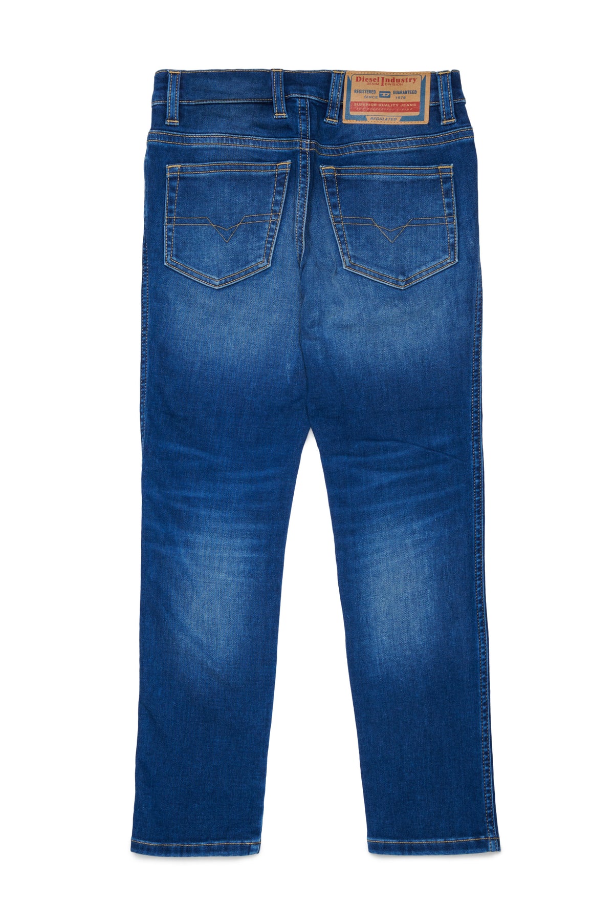 スリムフィット、ミディアムブルーウォッシュのJoggJeans® - D-Veel