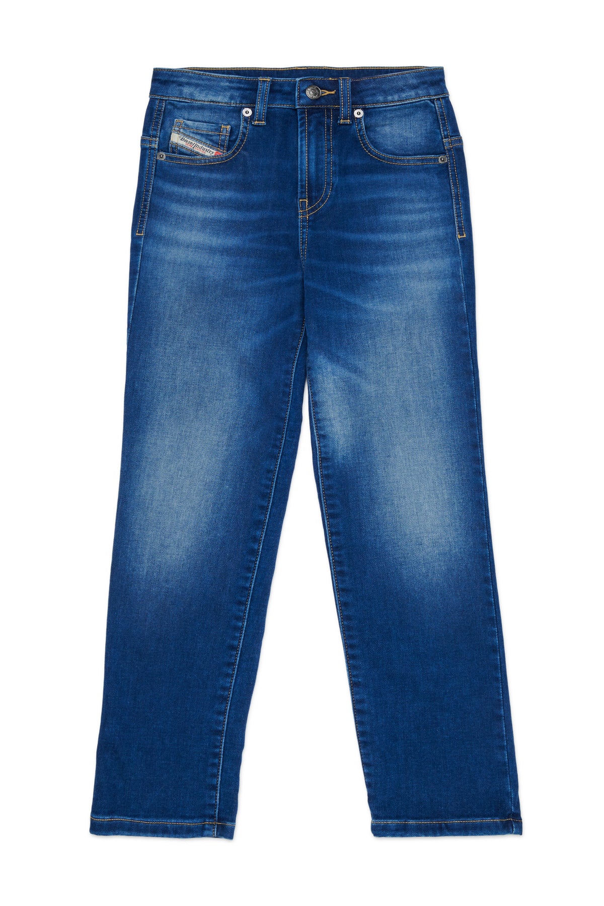 JoggJeans® レギュラーフィット、ミディアムブルーウォッシュ - D-Ilia