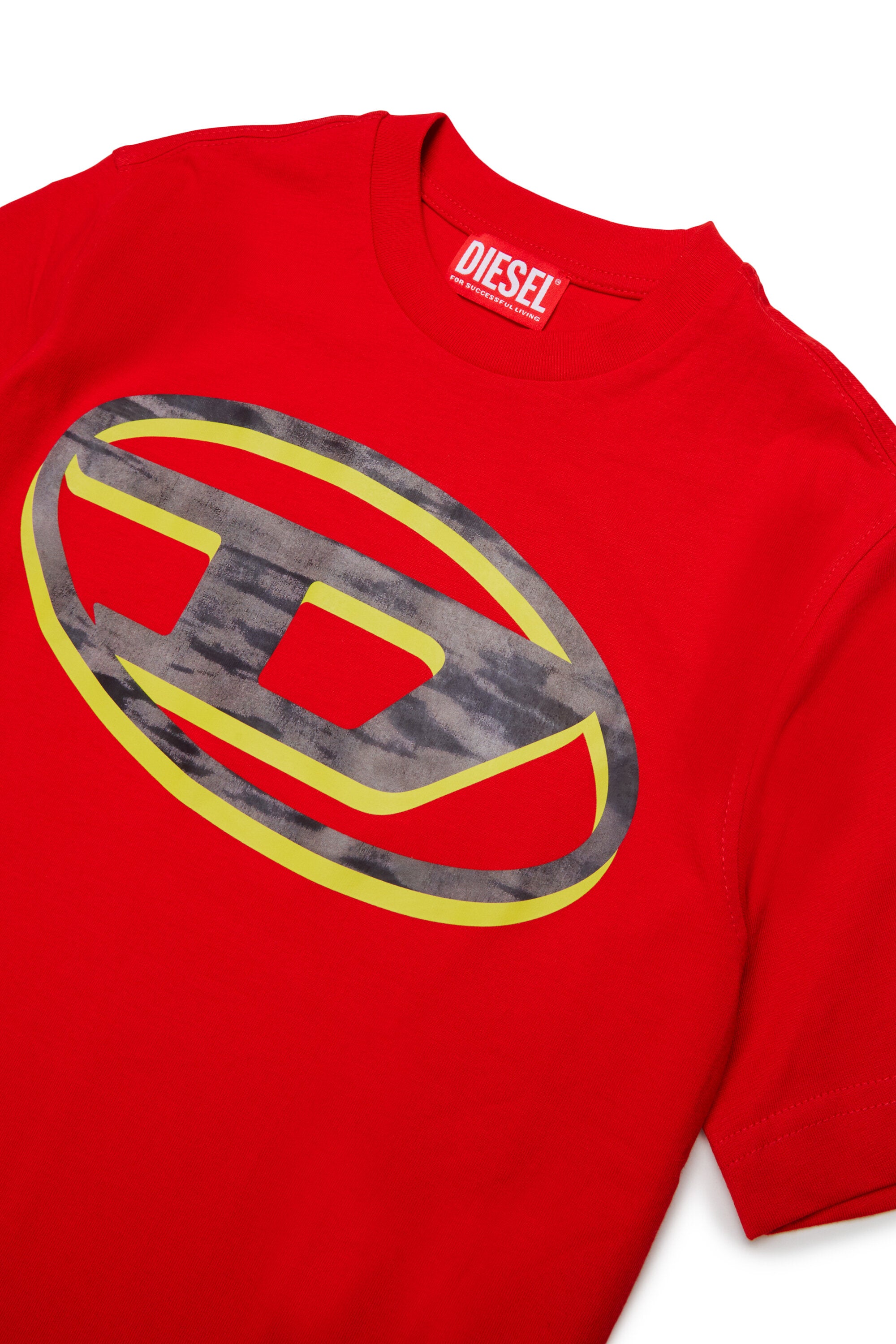 T-shirt with Oval D logo