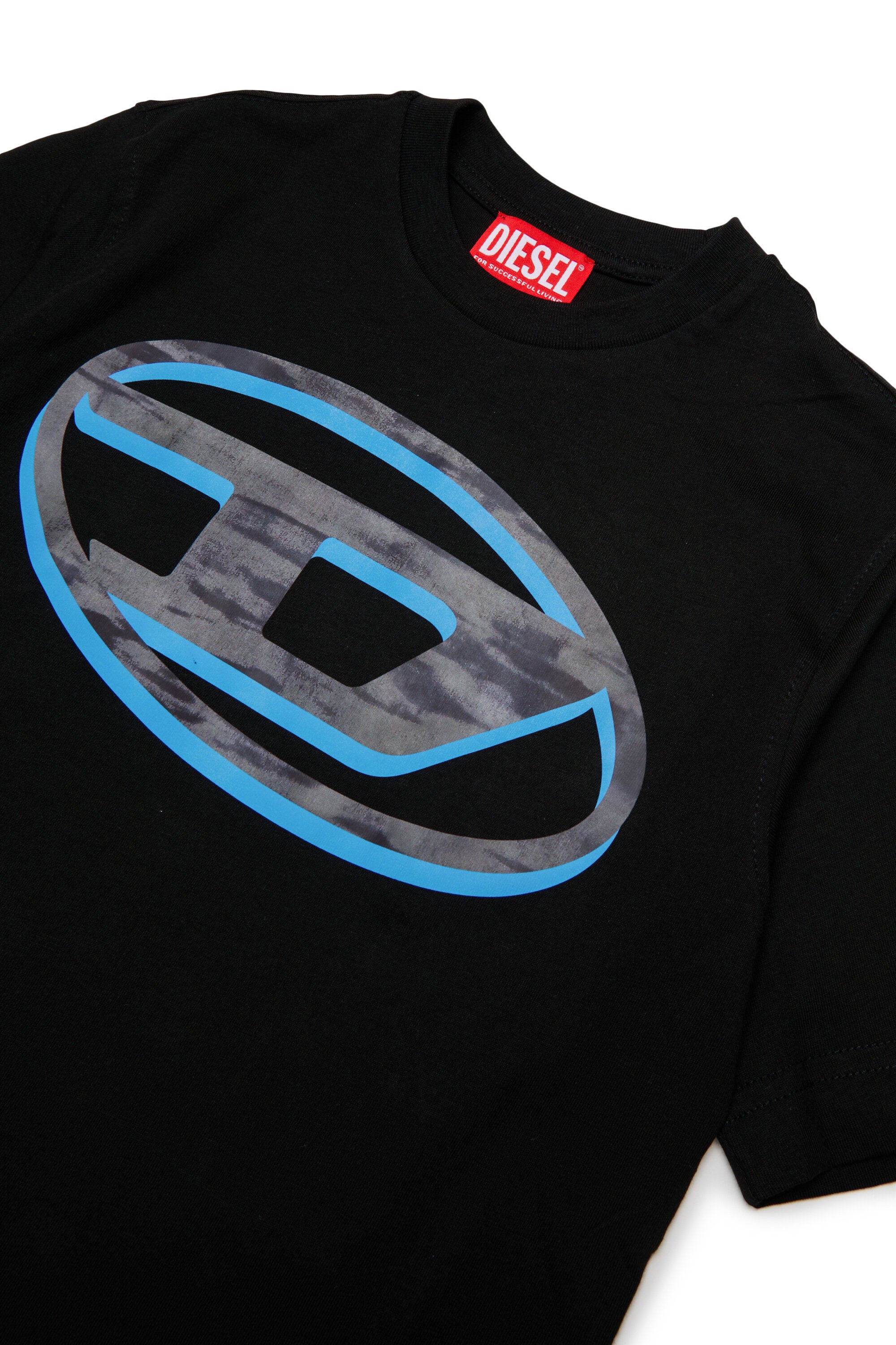 T-shirt with Oval D logo