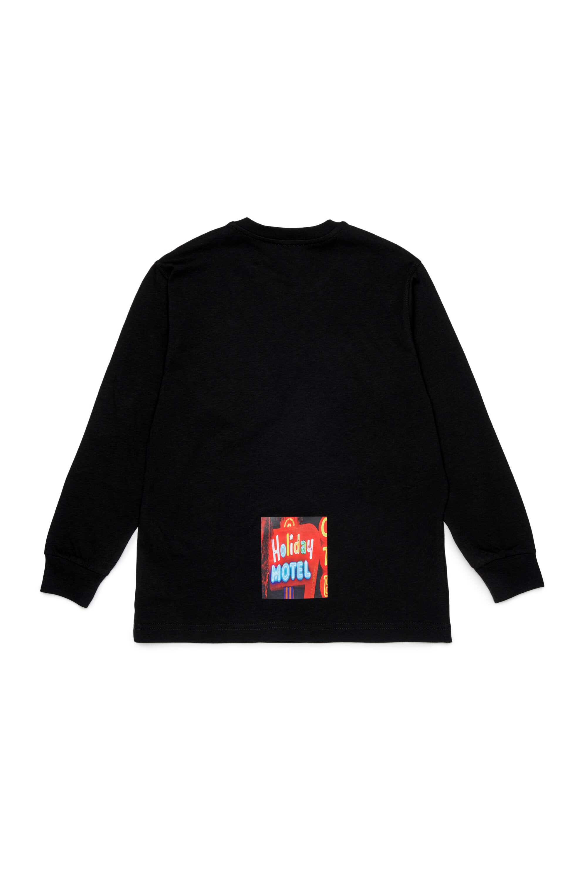長袖ロゴTシャツ