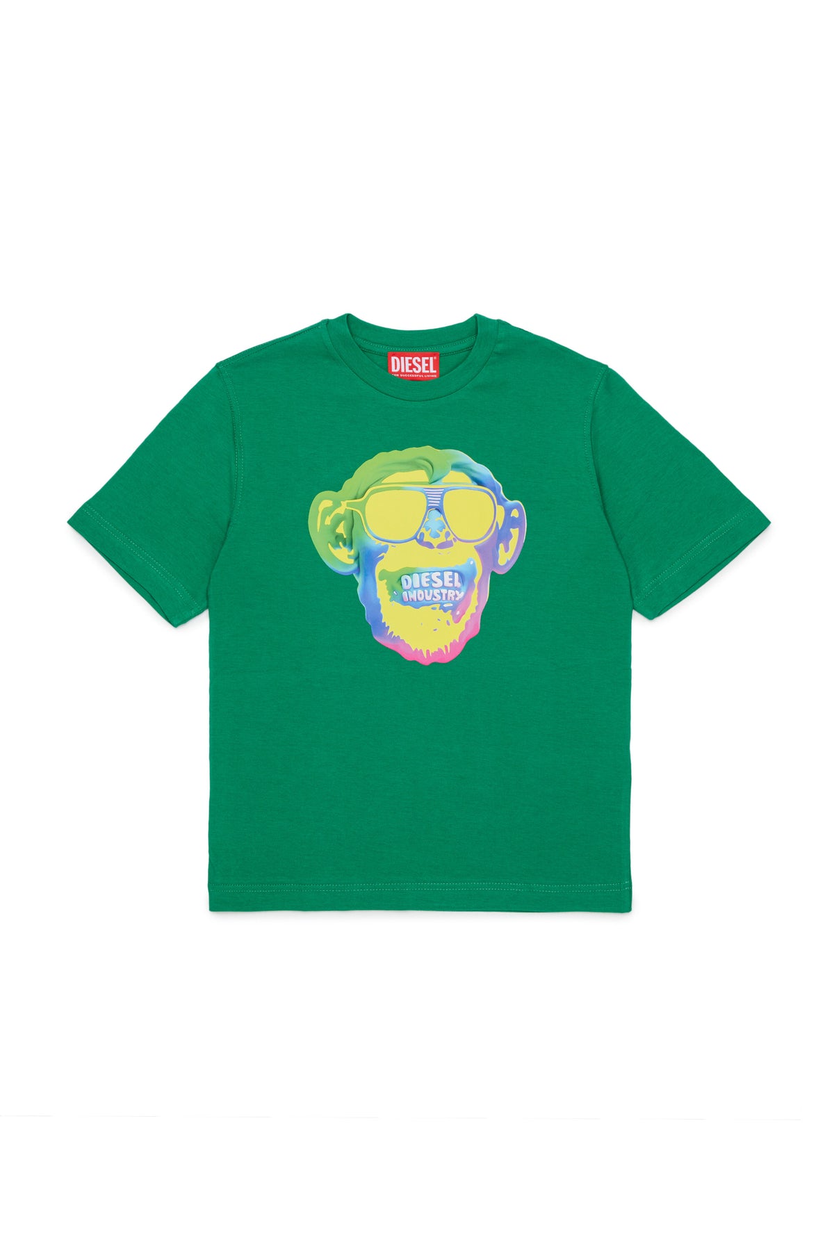 ロゴとMonkeyプリントのTシャツ