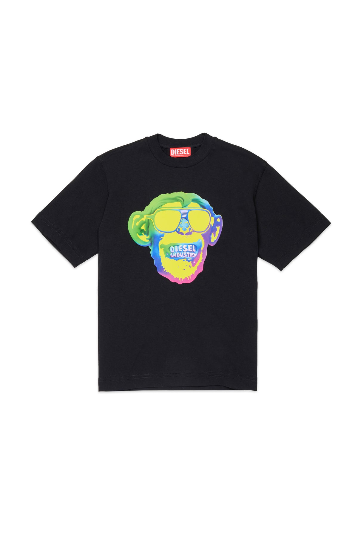 ロゴとMonkeyプリントのTシャツ