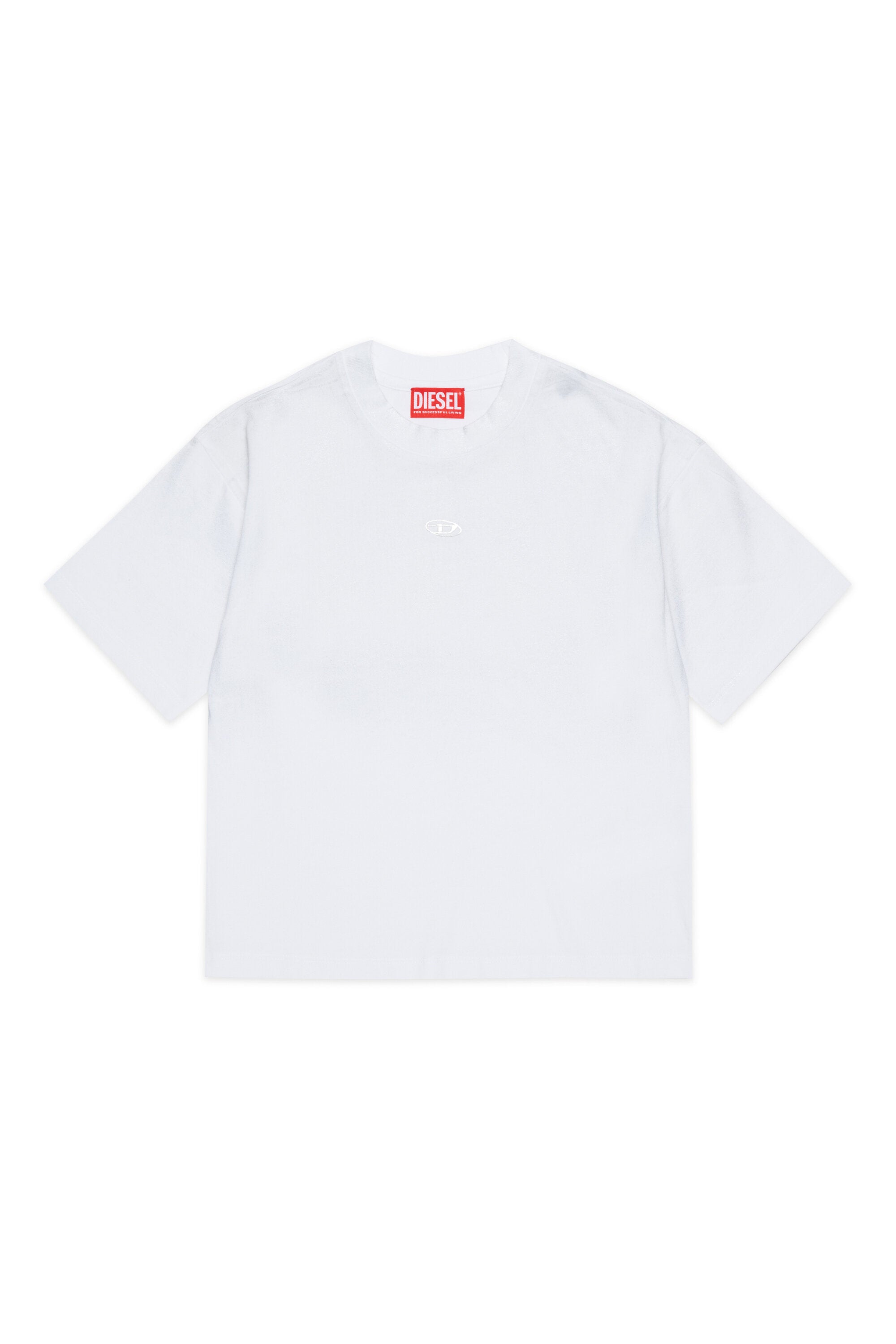 ロゴ付きクルーネックTシャツ