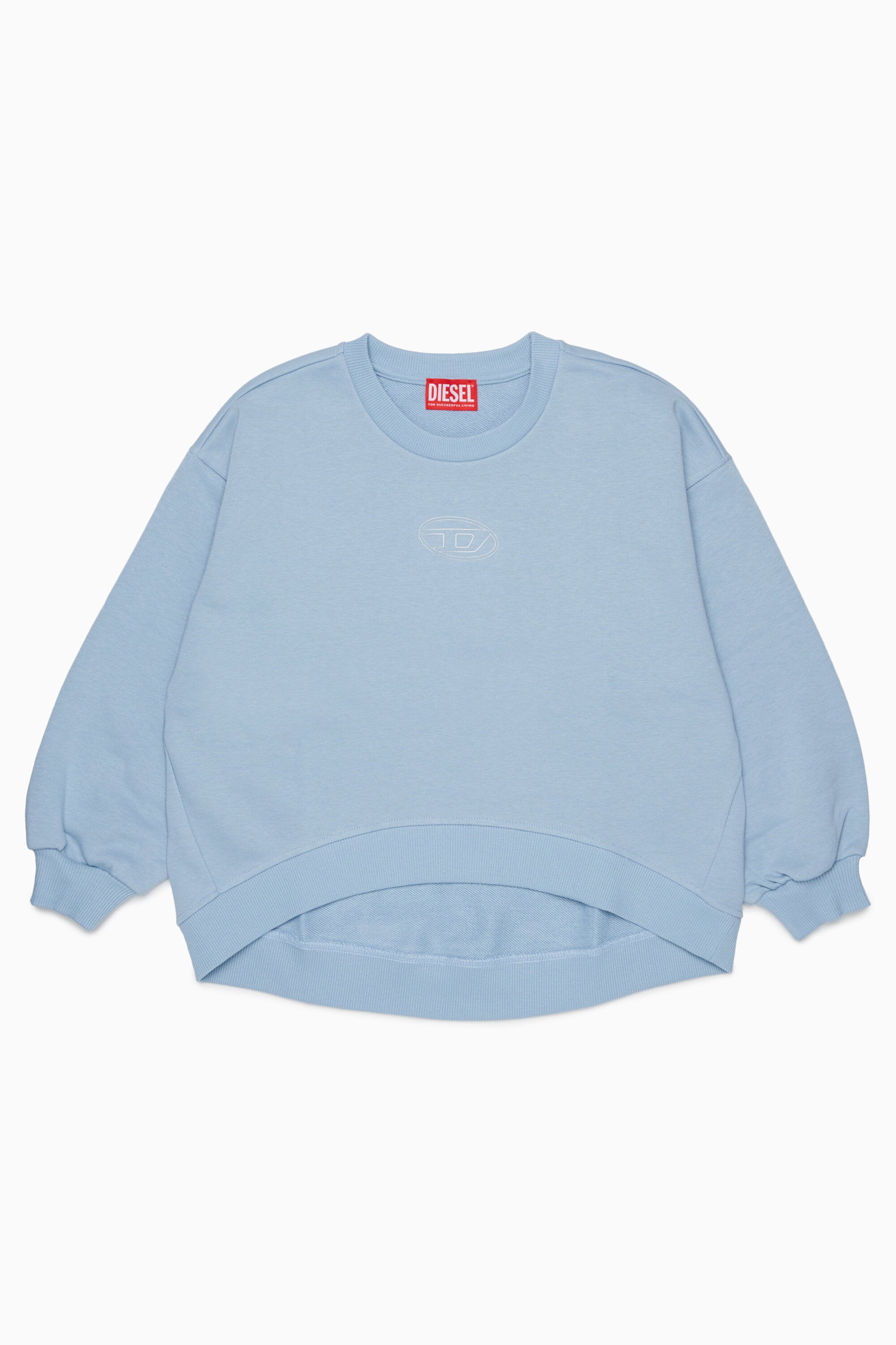 Crew-neck sweatshirt with logo