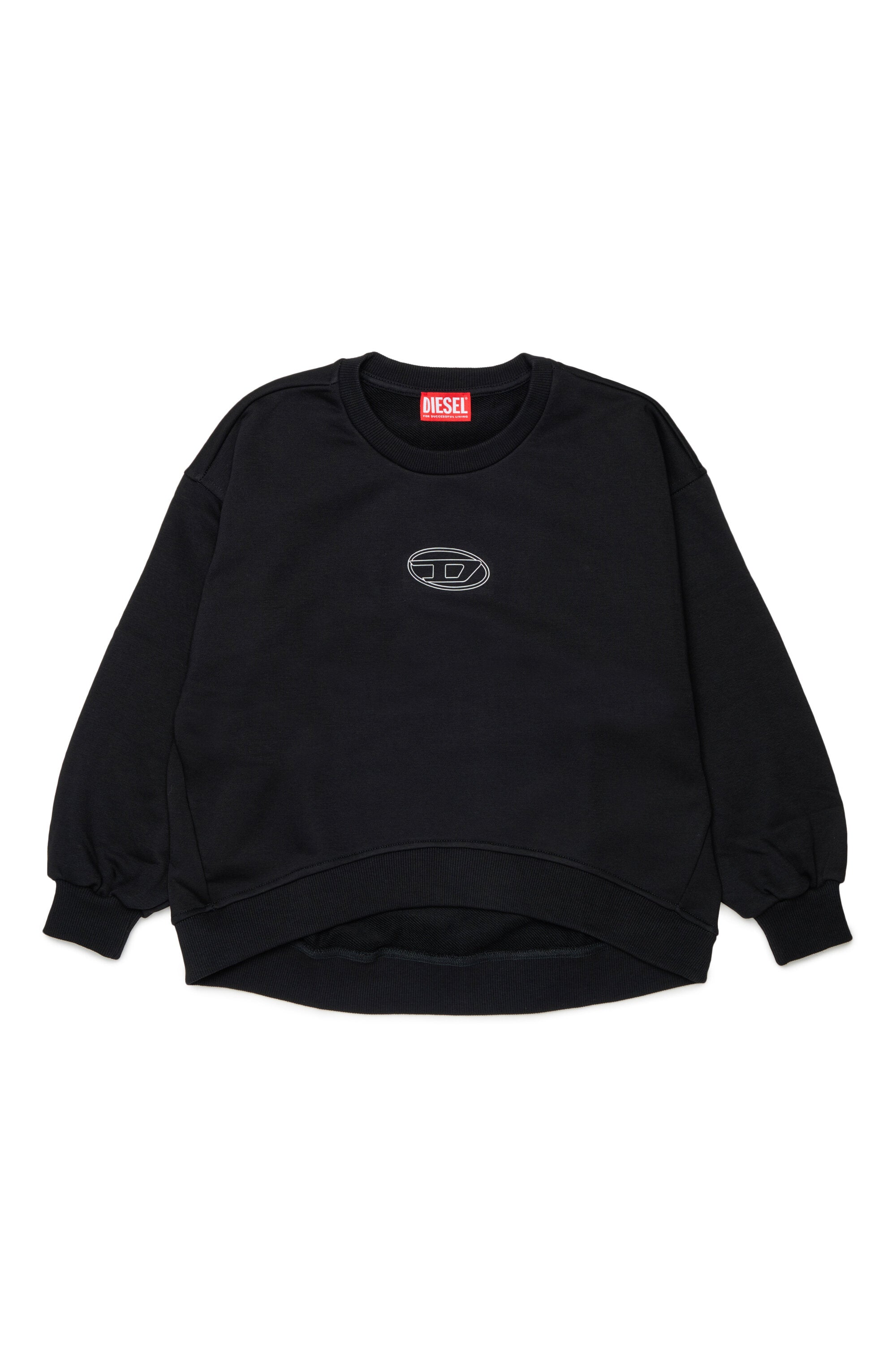 Crew-neck sweatshirt with logo