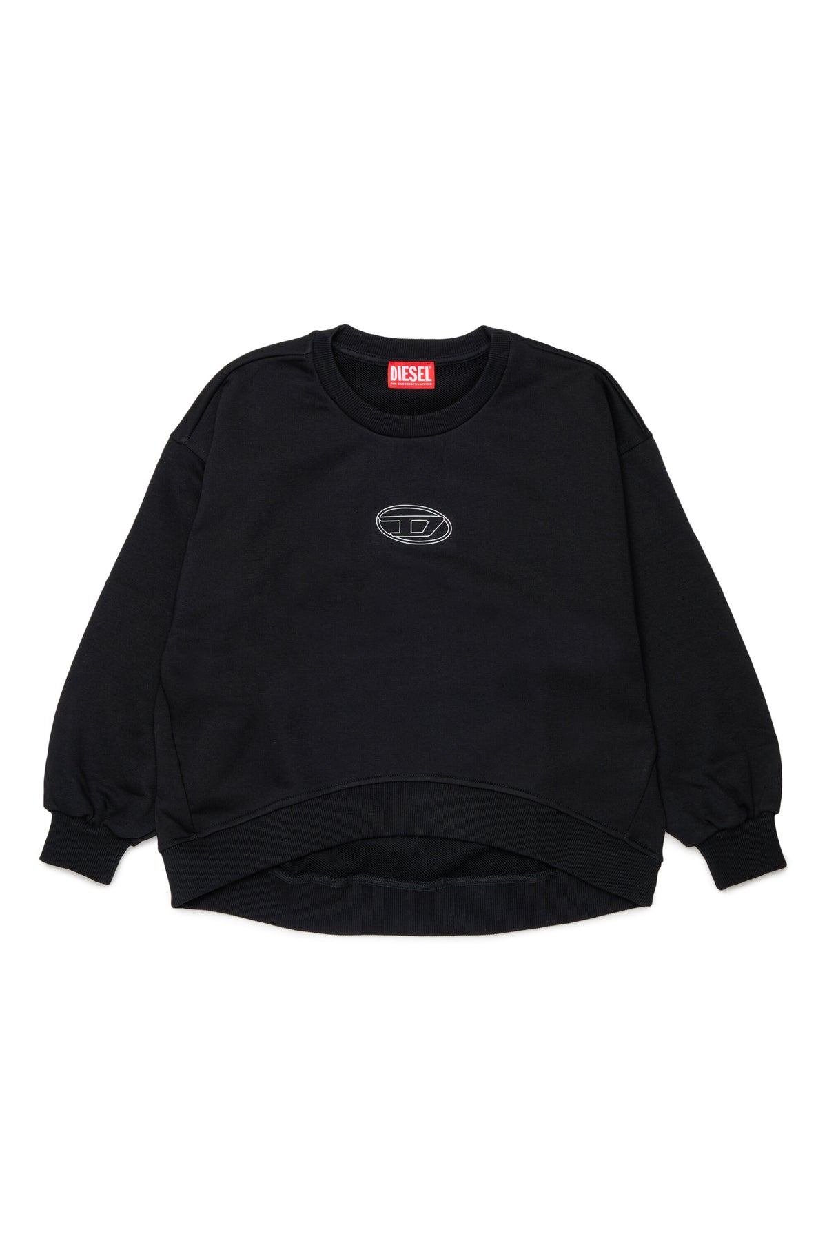 Crew-neck sweatshirt with logo