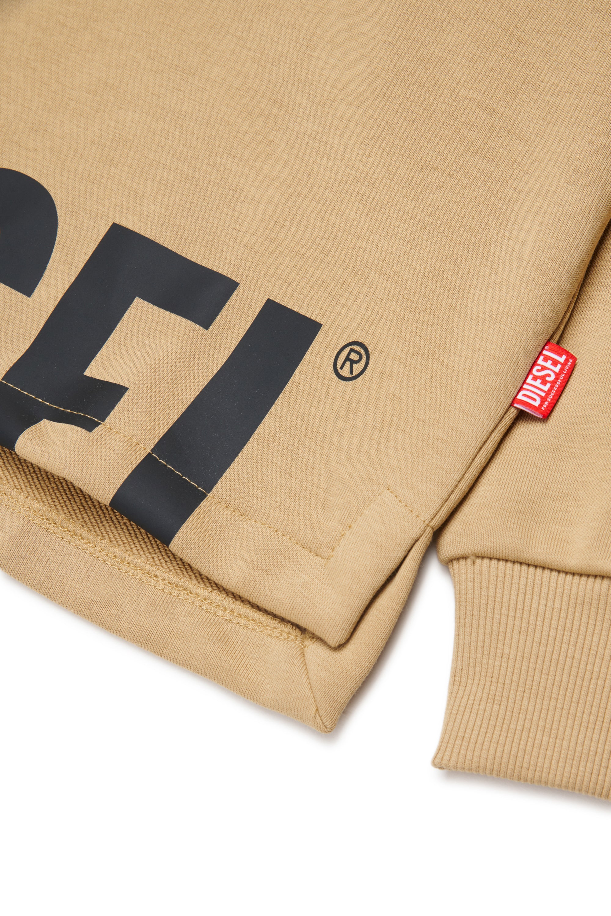 Crew-neck sweatshirt with logo