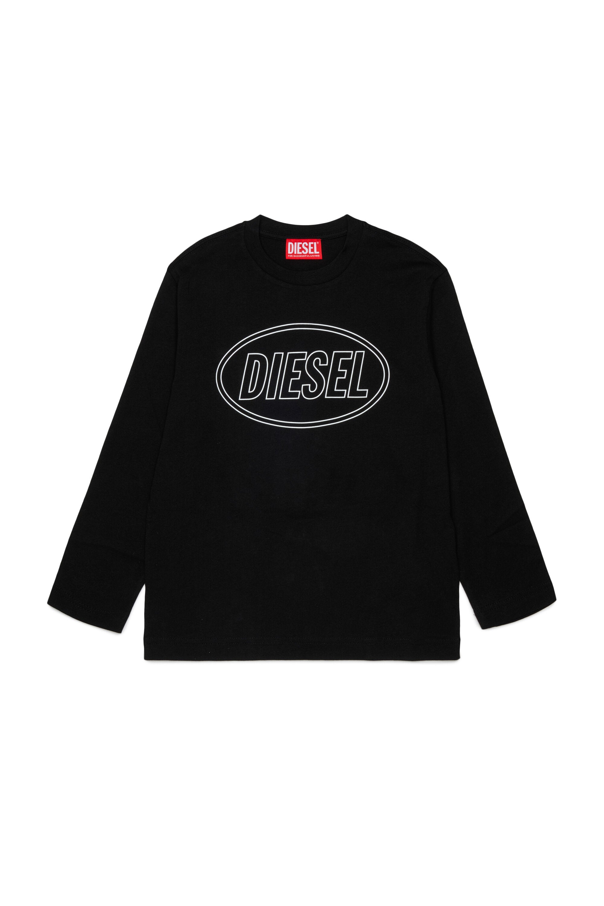 長袖Tシャツ ロゴ付き