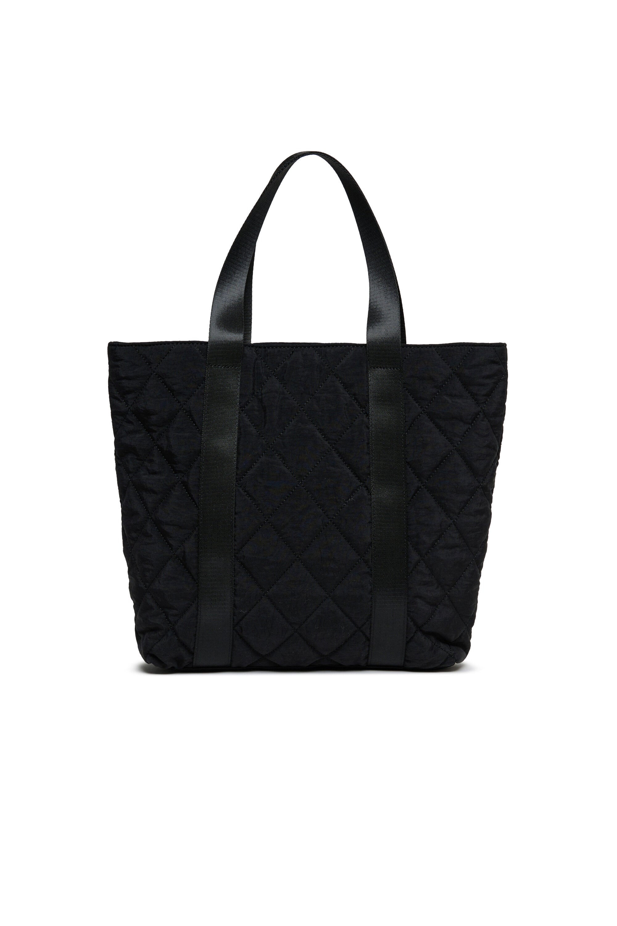 Quilted bag with logo