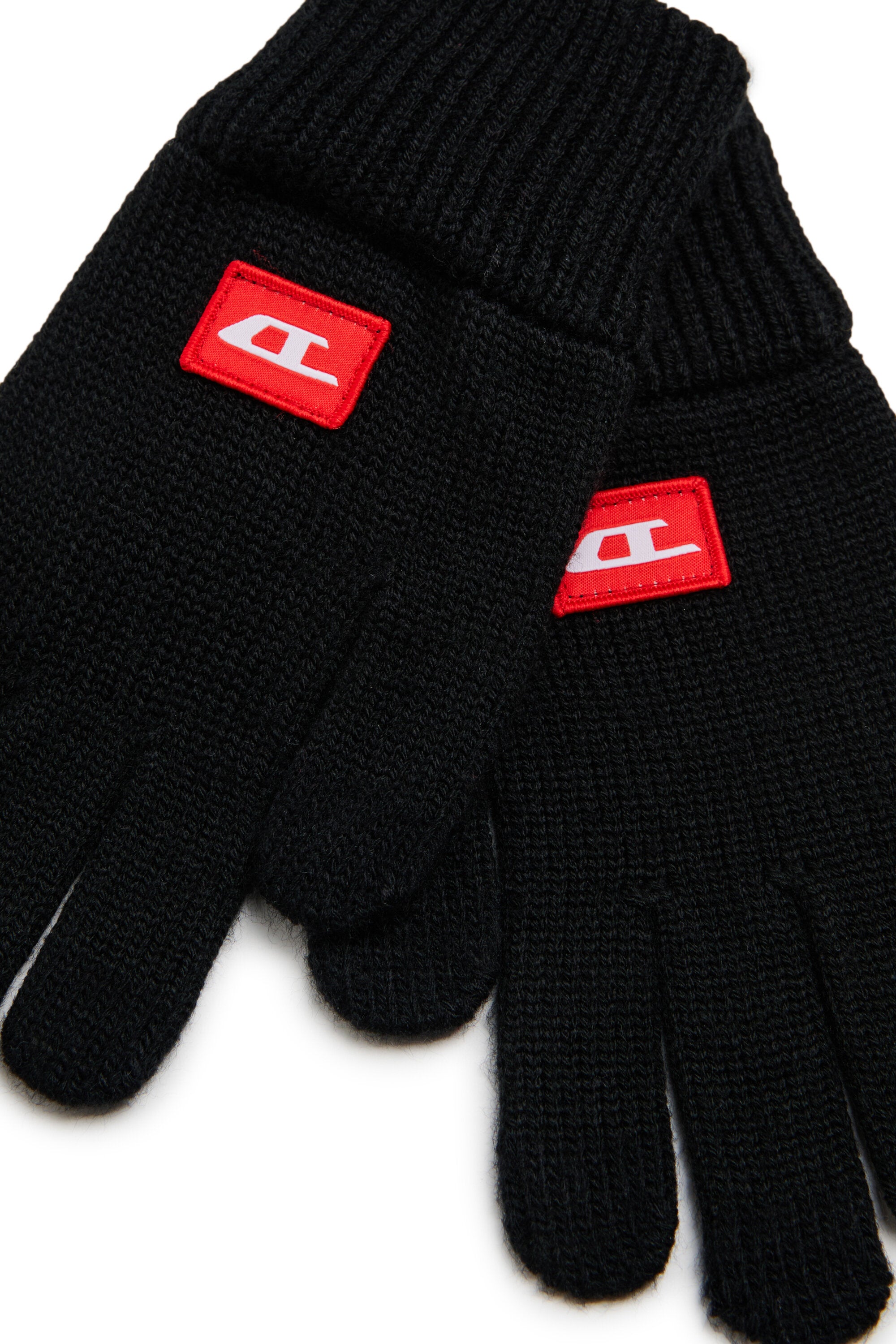 Gloves with logo