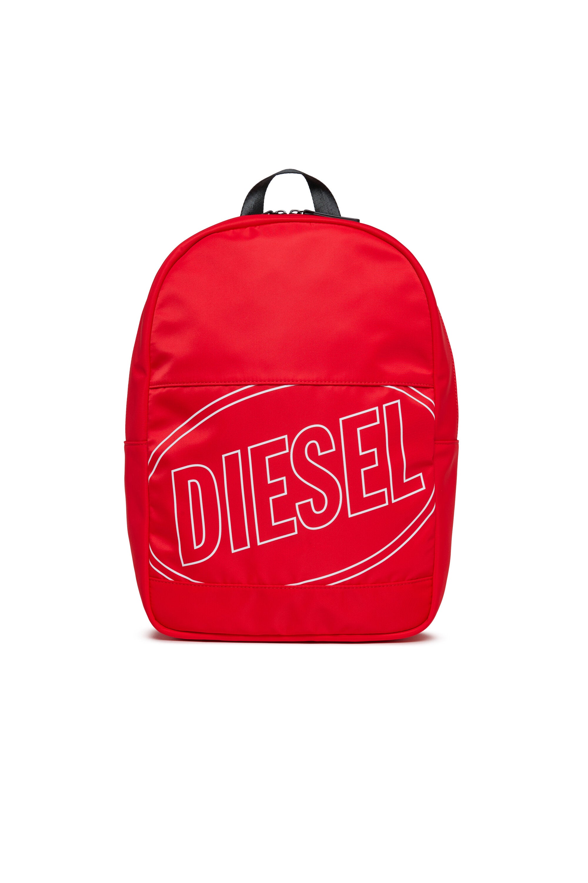 Backpack with front logo