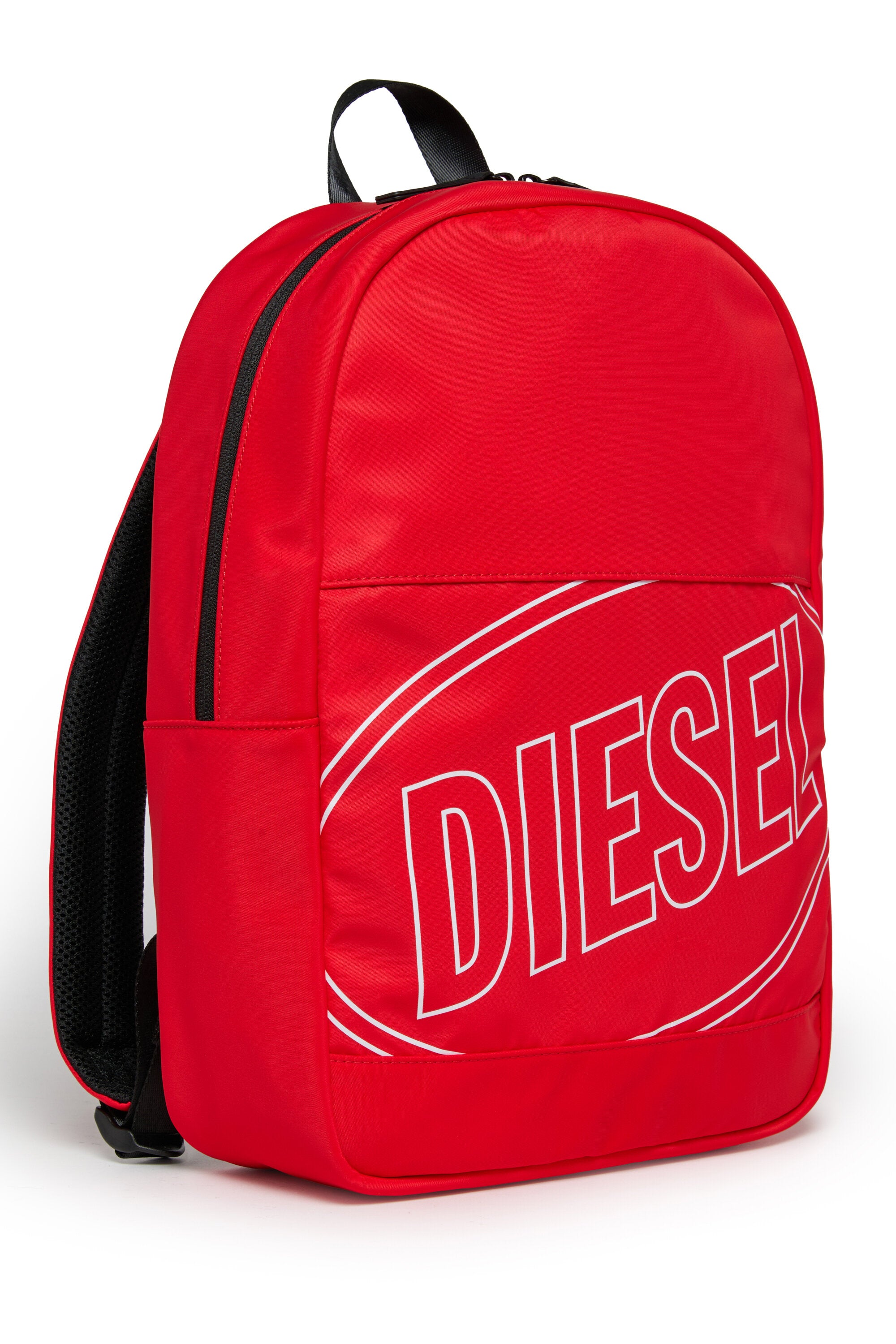 Backpack with front logo