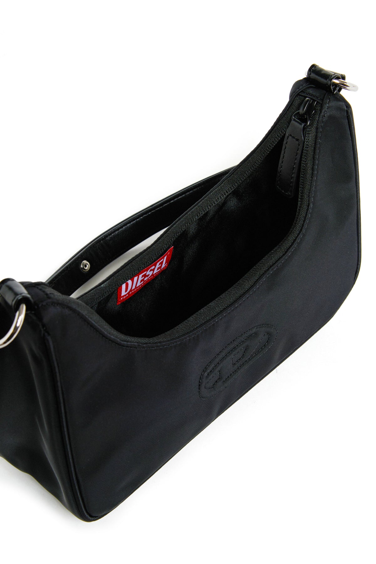 Shoulder bag with logo
