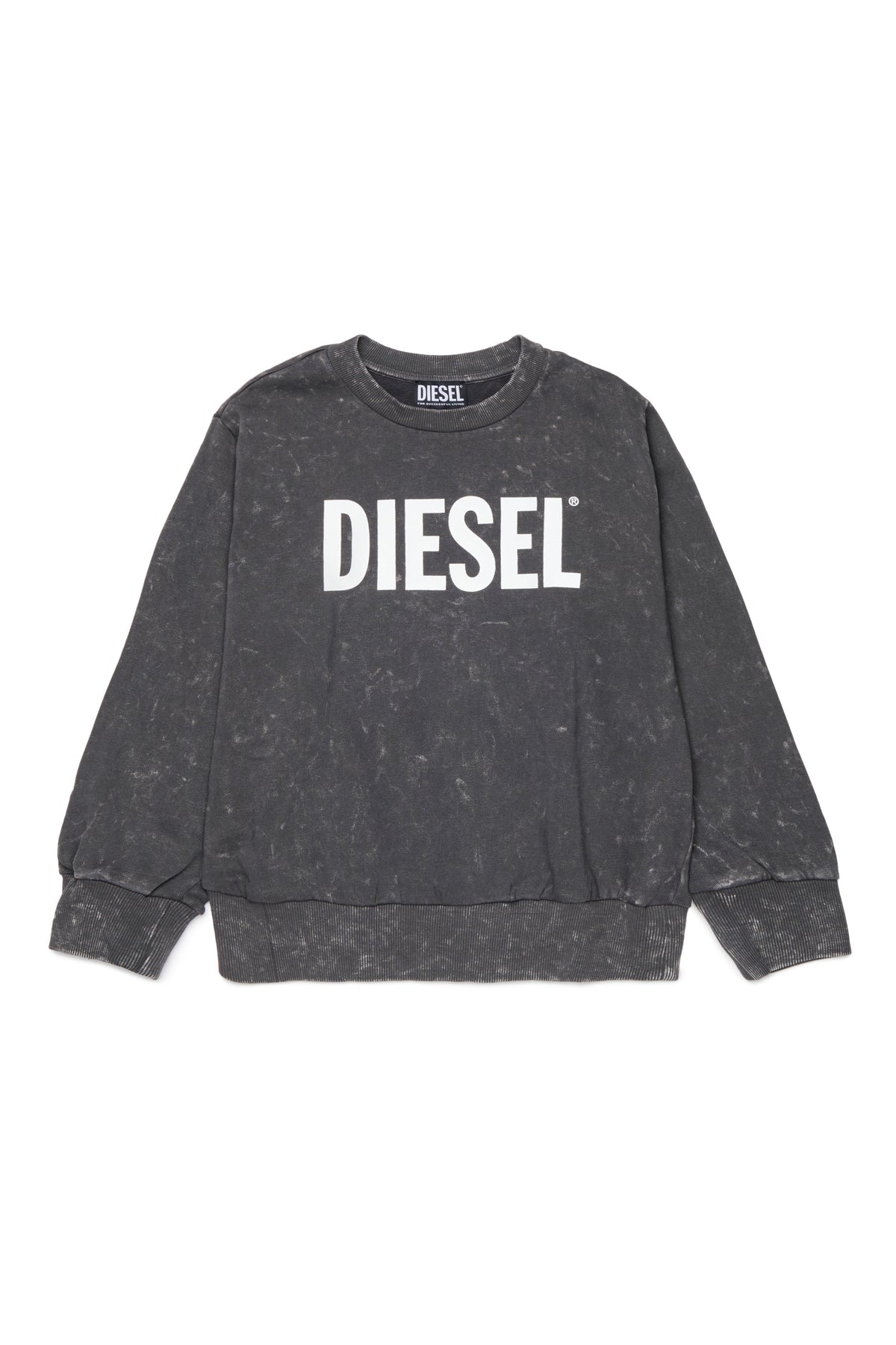 Crew-neck sweatshirt with logo
