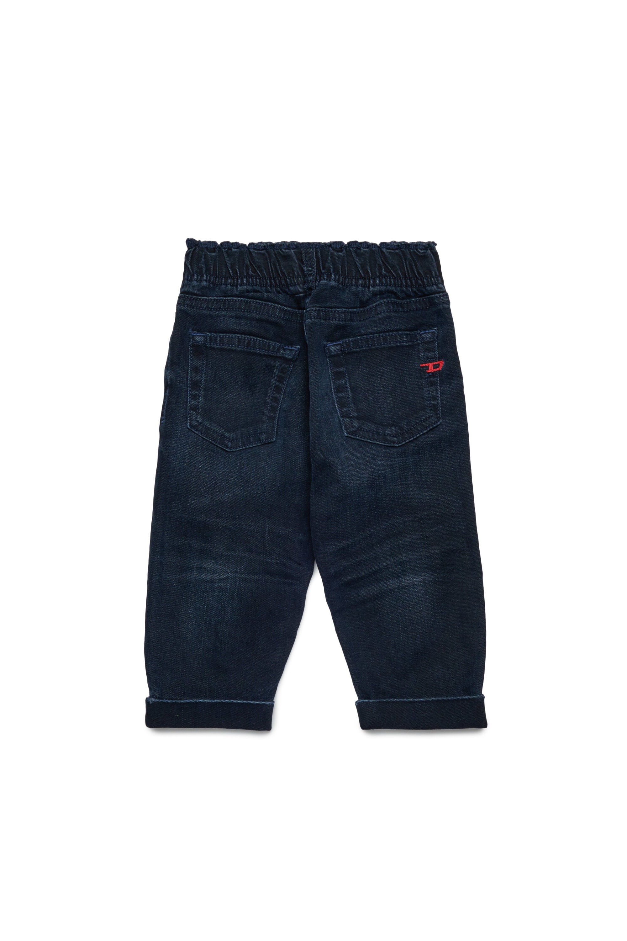 ブルーブラックシェイドリラックスジーンズ - D-Marcie-B