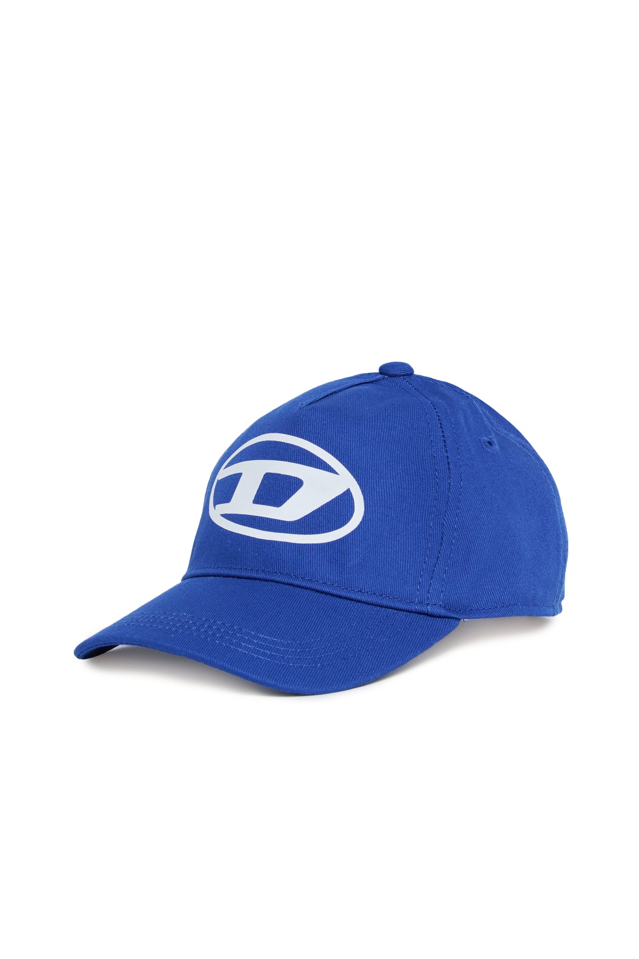 Oval D branded garbardine baseball cap 
