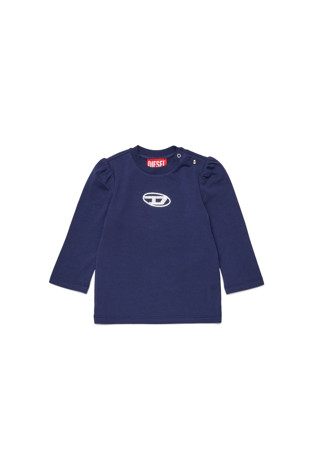 Long-sleeved T-shirt with oval D mylar  logo Long-sleeved T-shirt with oval D mylar  logo