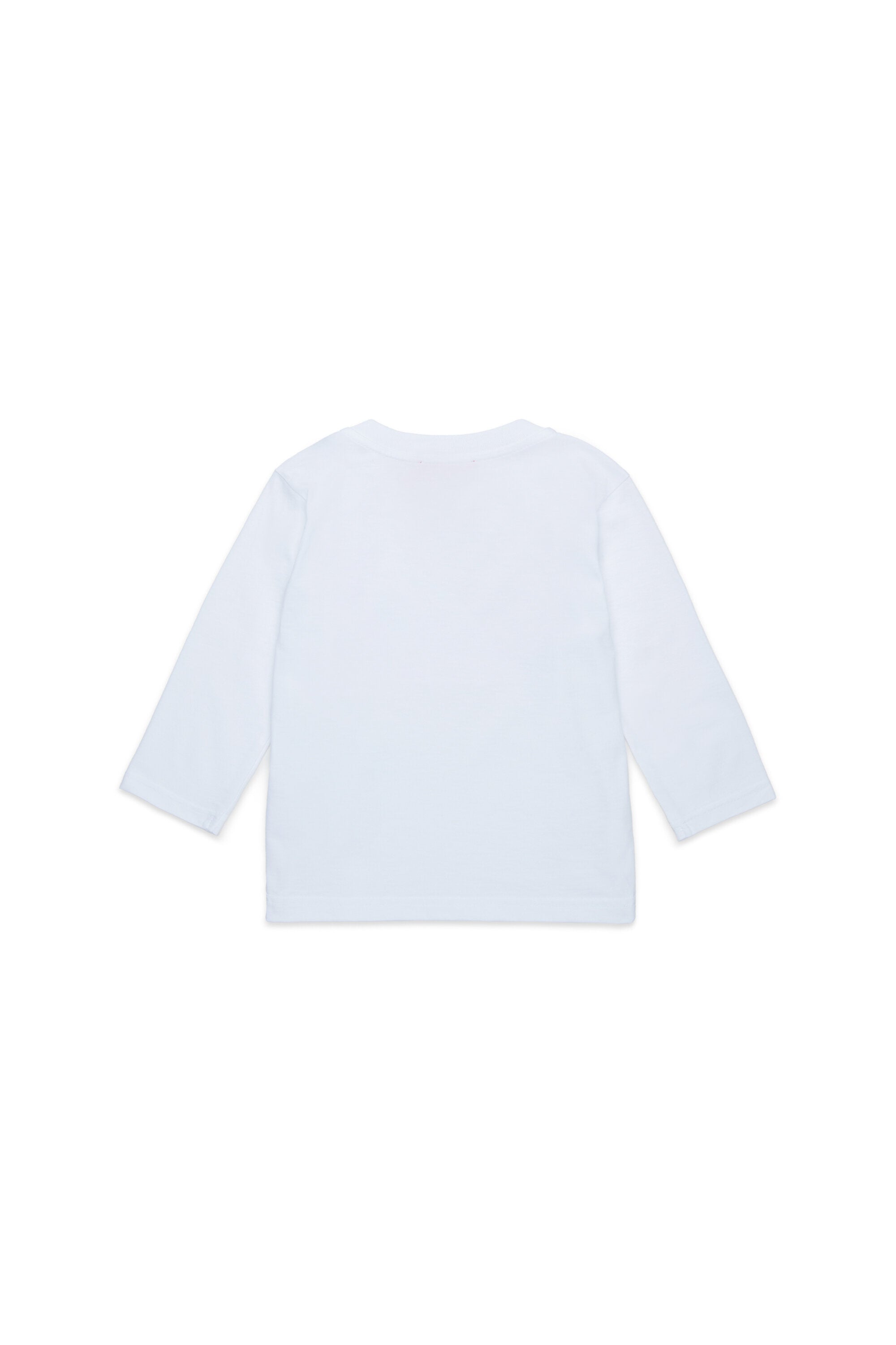 Long-sleeved T-shirt with oval D logo