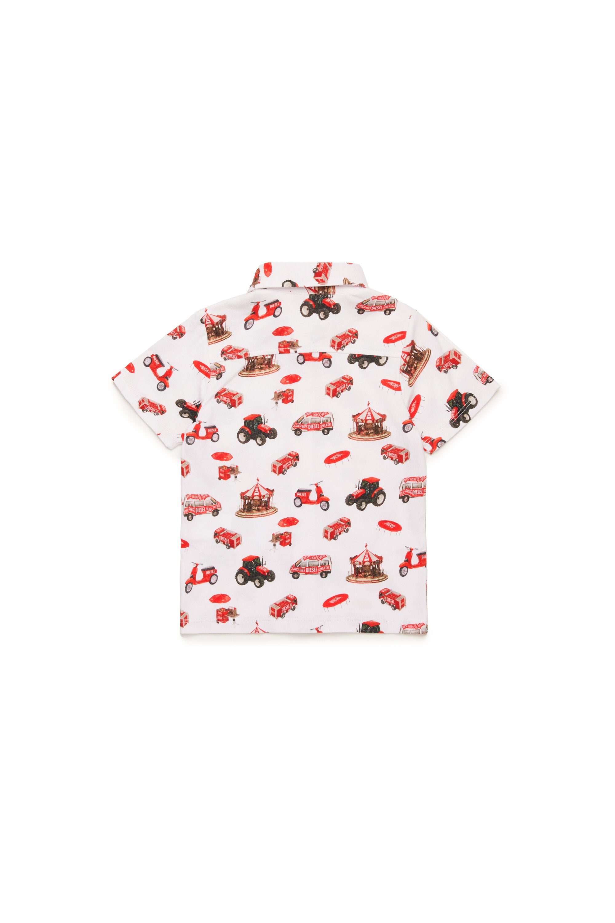 ファニーキャンペーン Diesel全面ボーリングシャツ