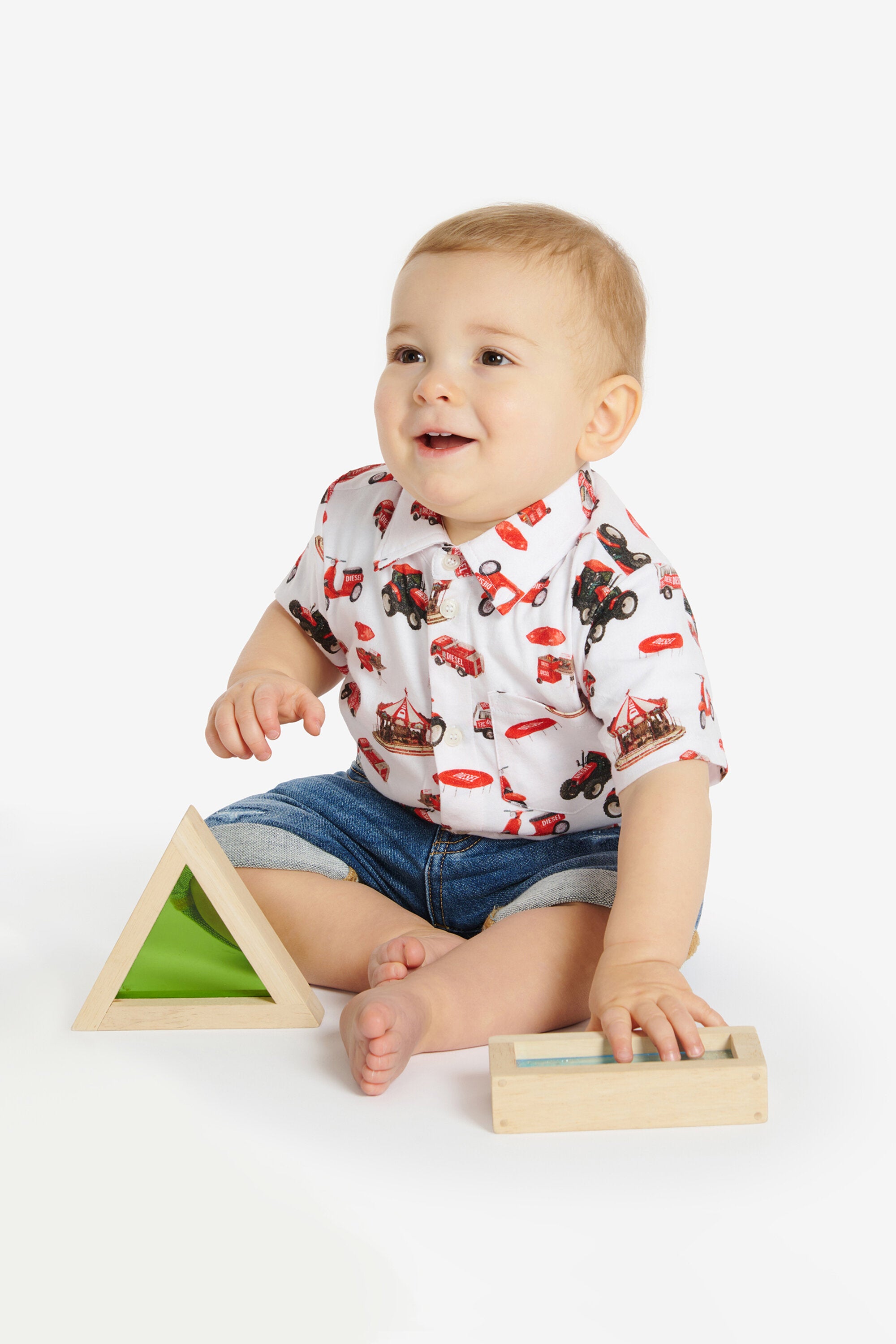 ファニーキャンペーン Diesel全面ボーリングシャツ