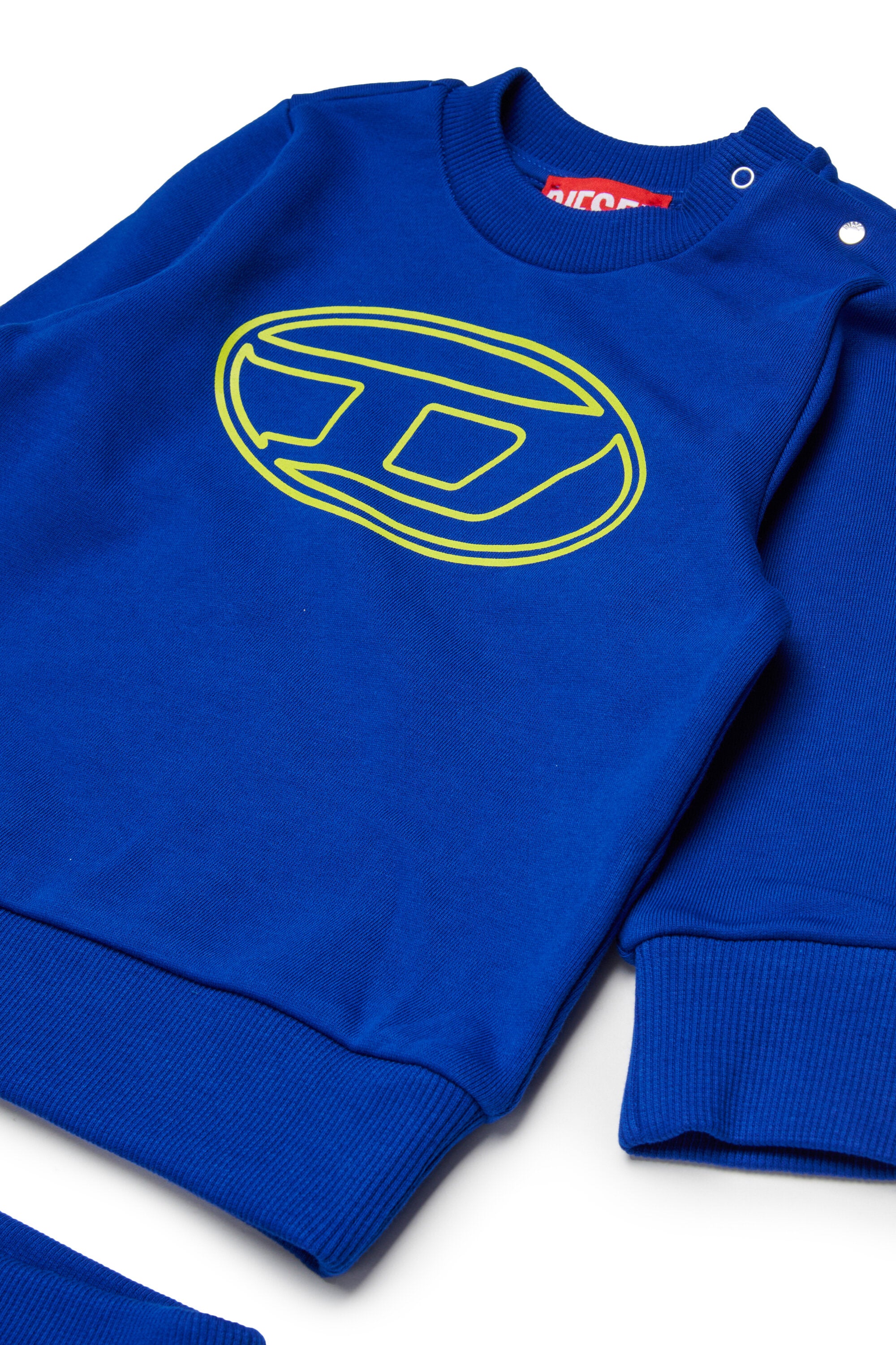 Tracksuit set with maxi logo print Oval D