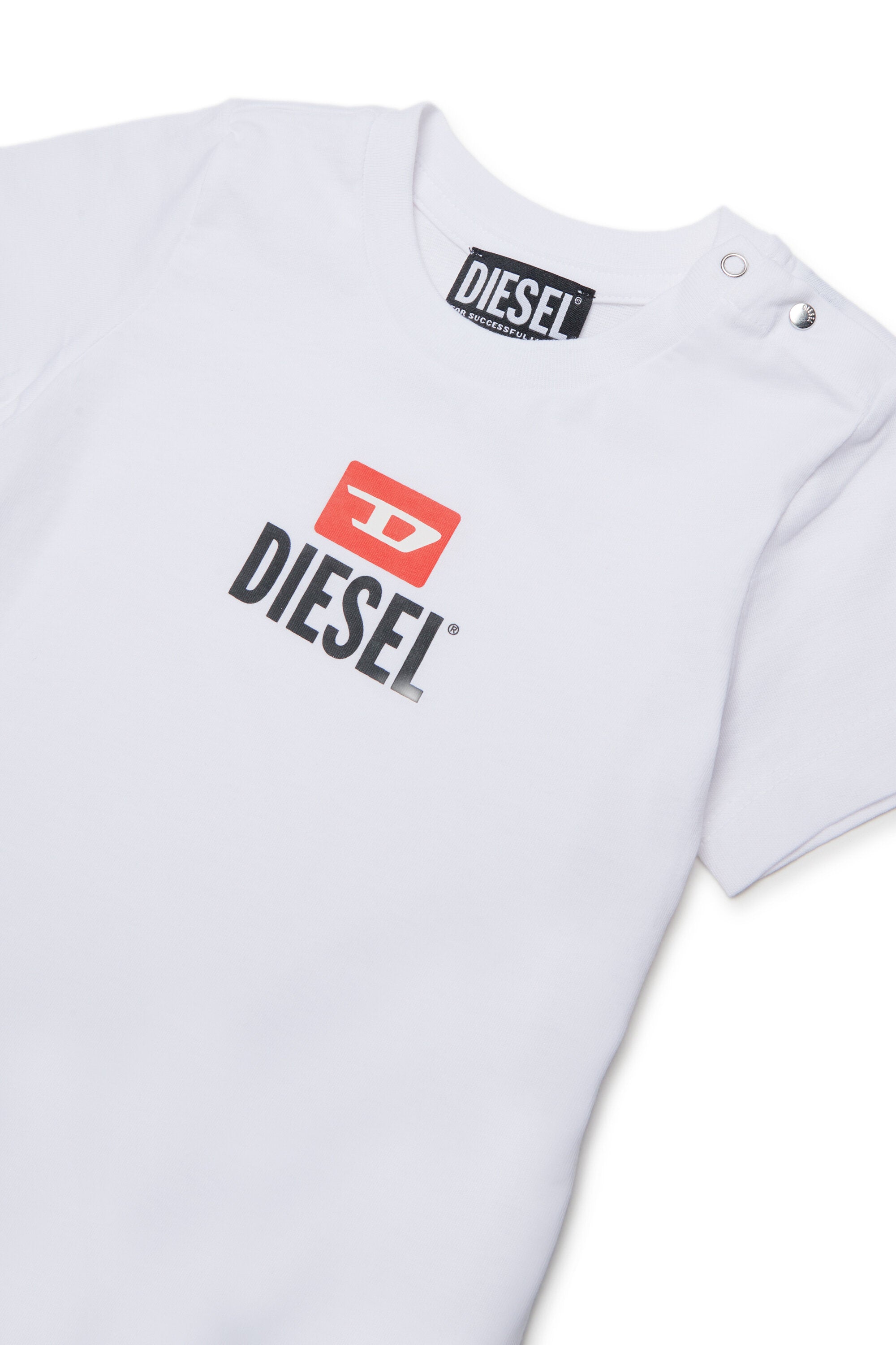 ロゴ入りクルーネックTシャツ