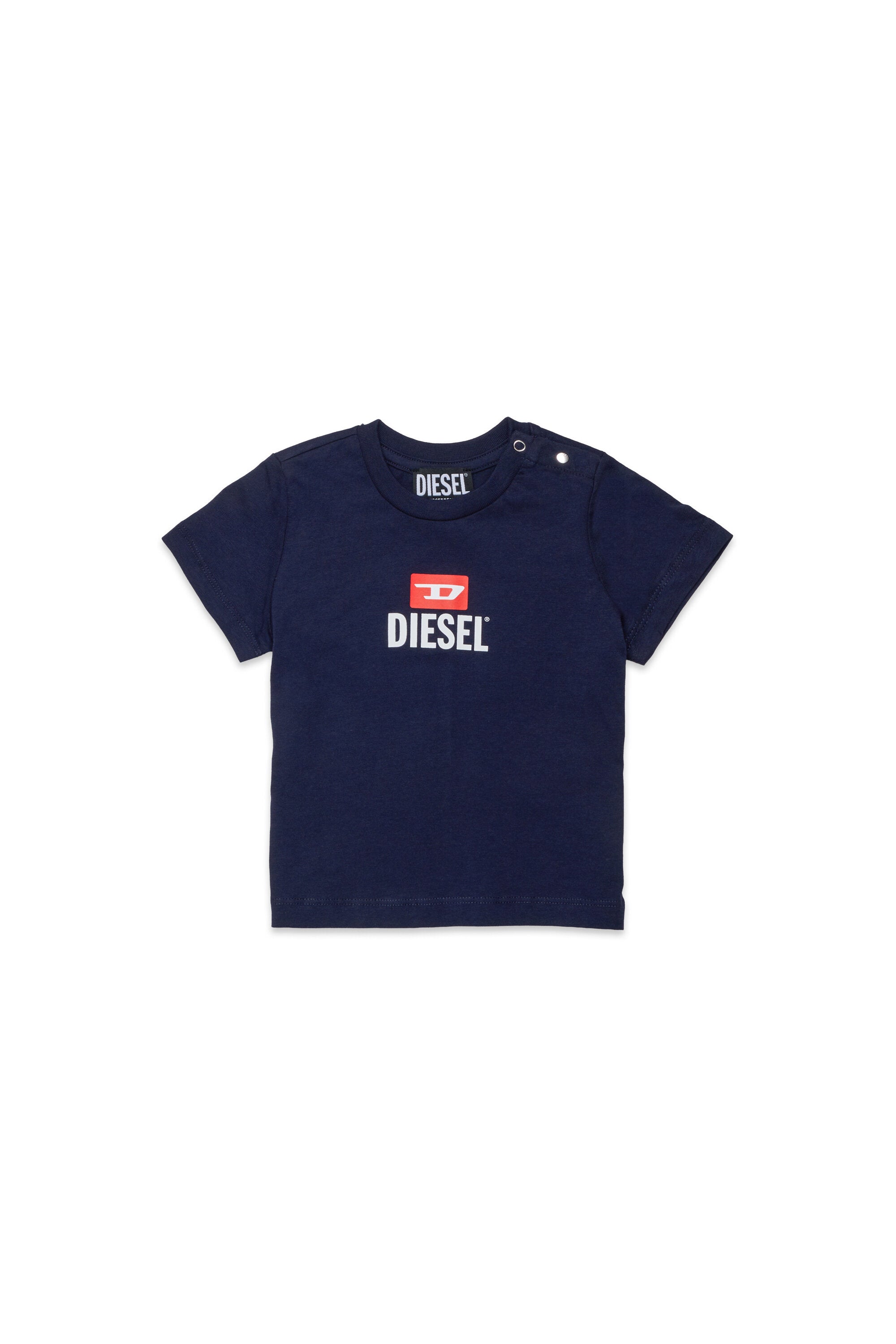ロゴ入りクルーネックTシャツ