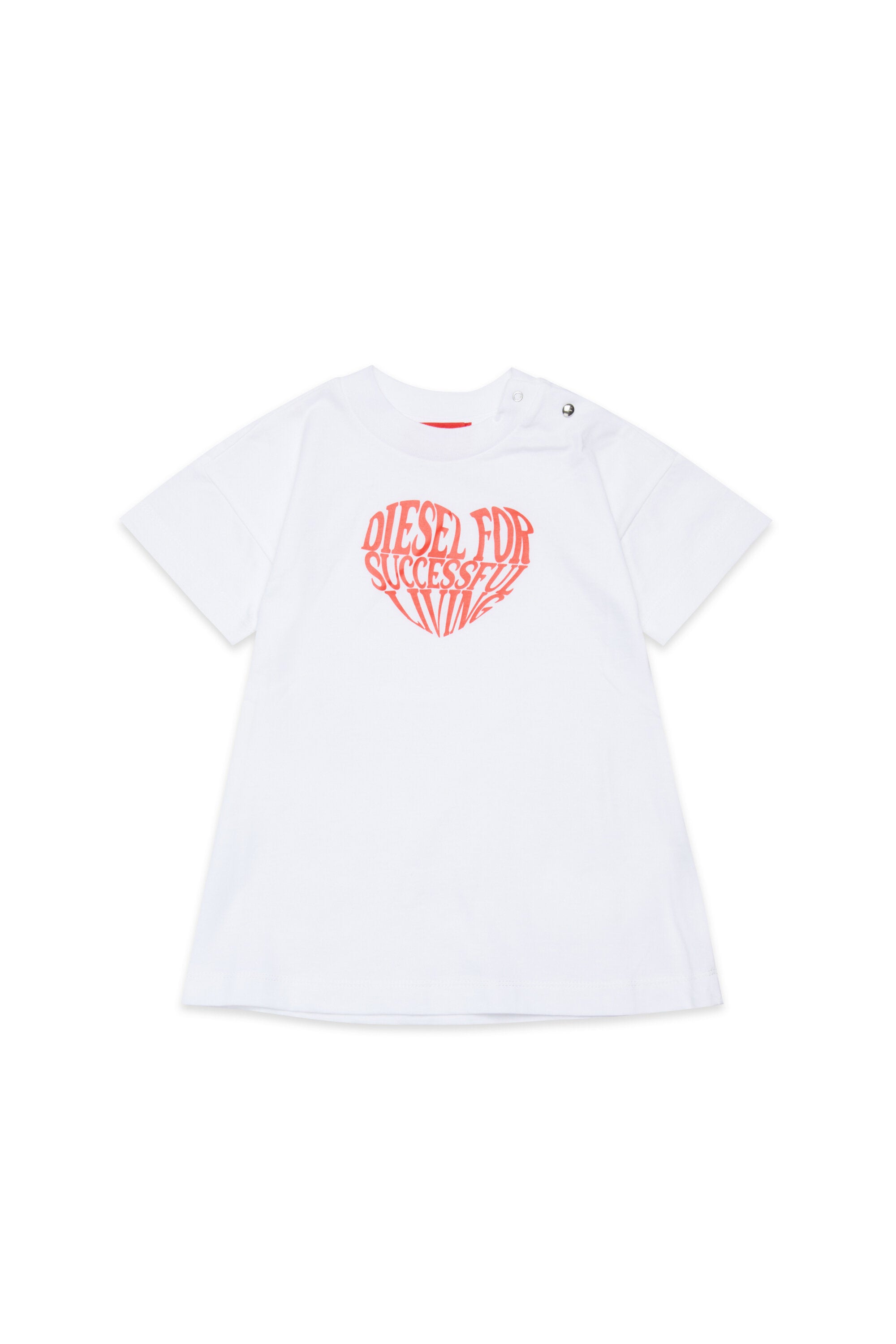 ロゴ入りTシャツドレス