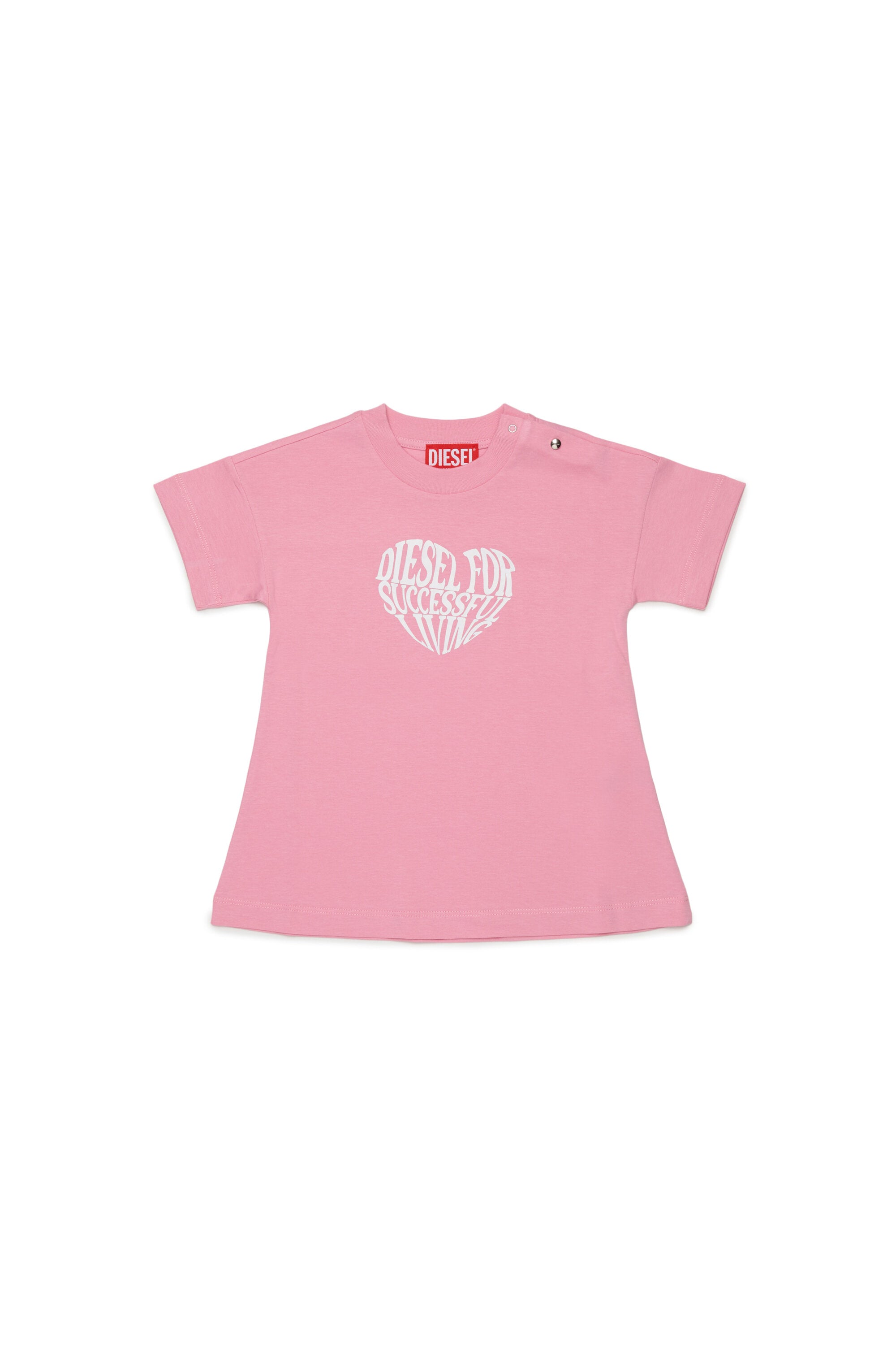 ロゴ入りTシャツドレス