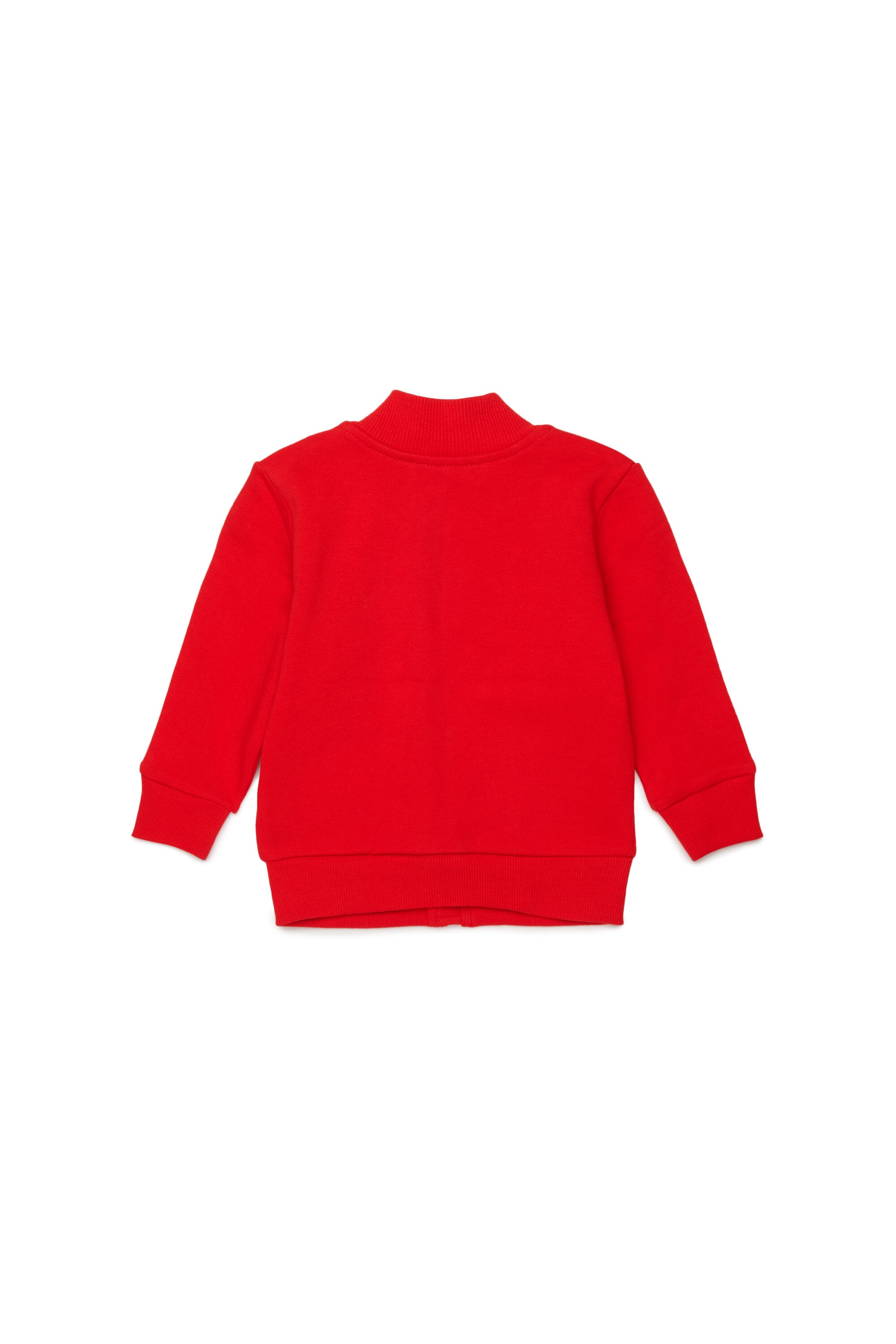 ロゴ入りフルジップスウェット