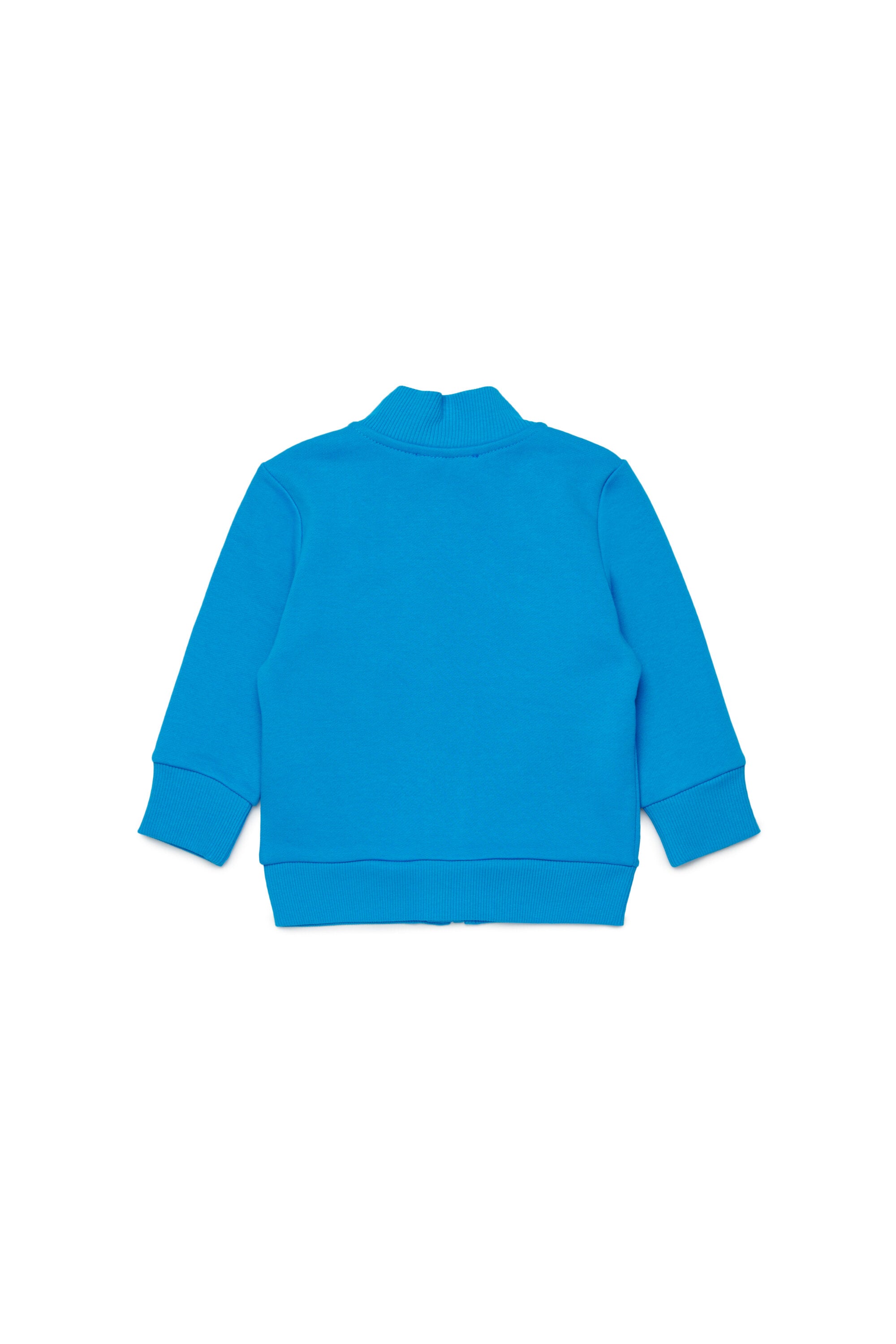 ロゴ入りフルジップスウェット