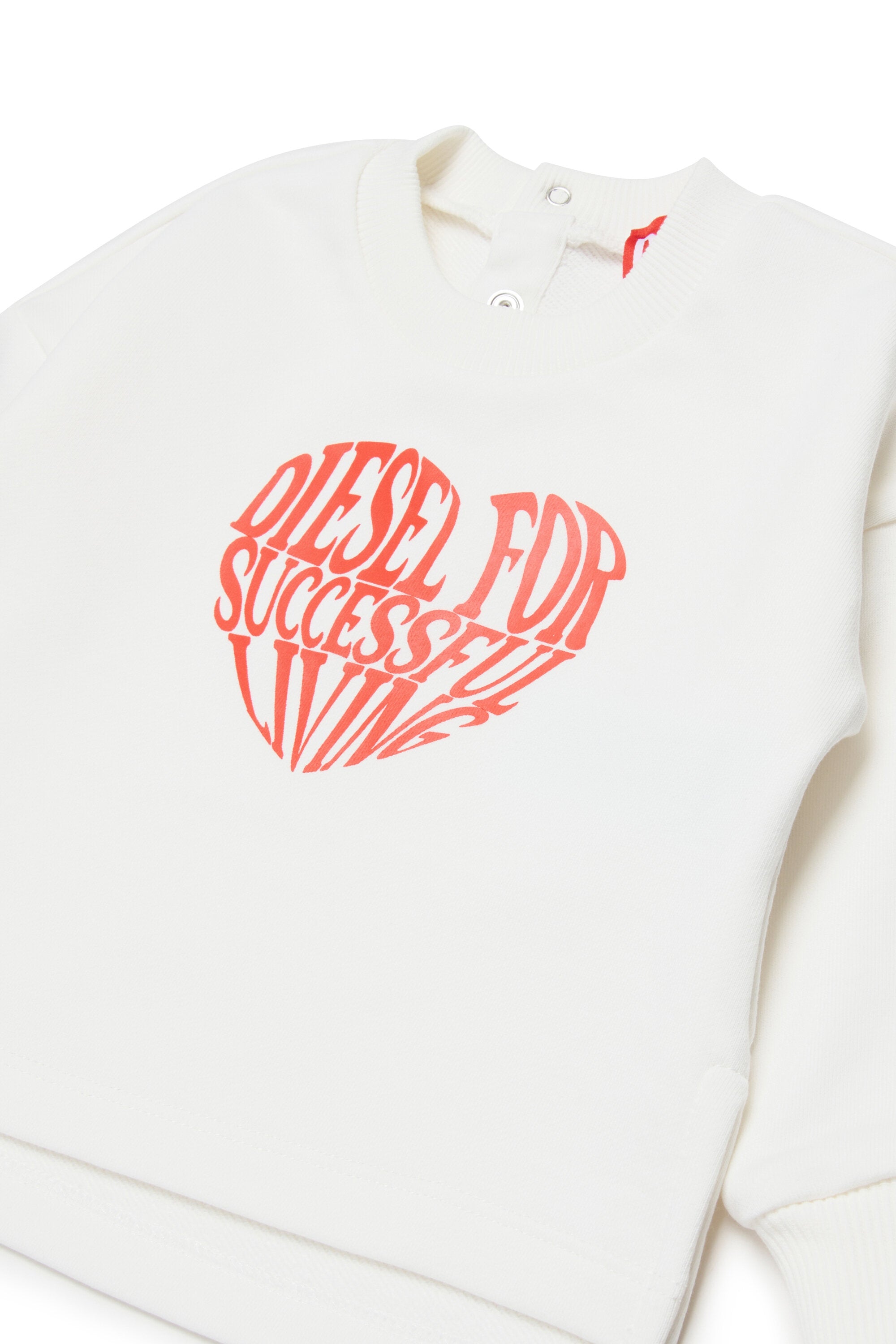 ロゴ入りクルーネックスウェット