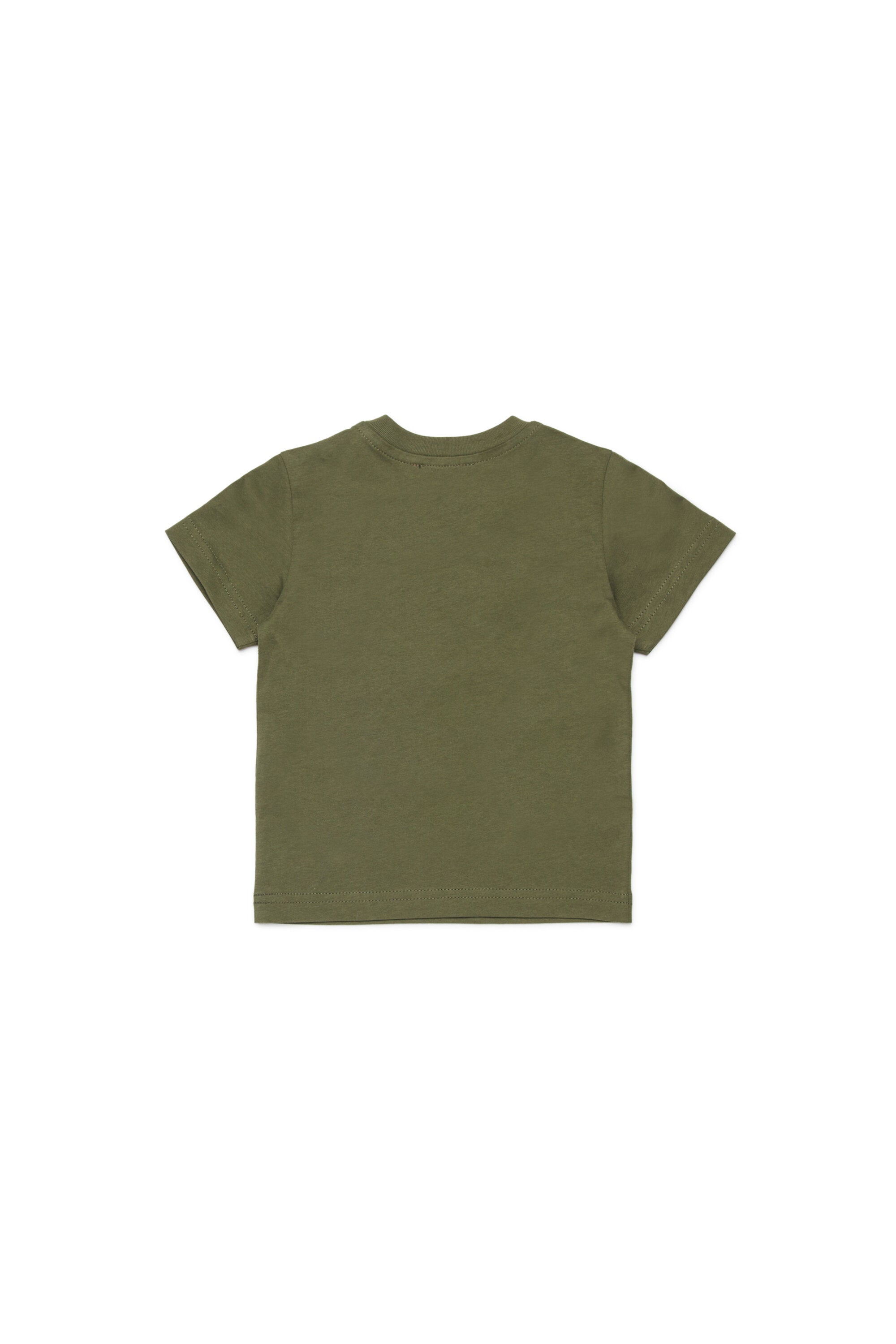 ダイナミックなオーバルDロゴ入りTシャツ