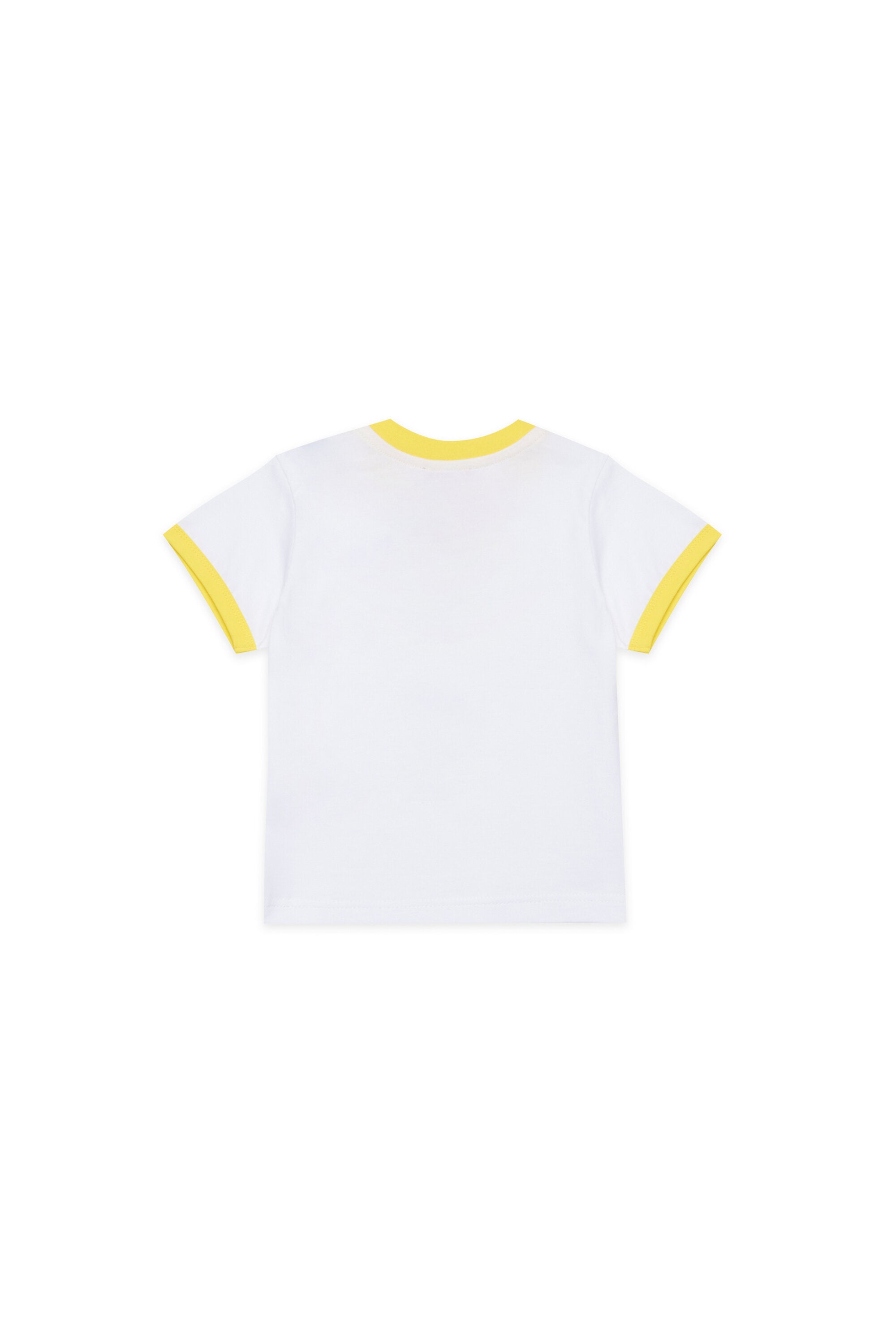 ロゴとフロントモチーフ付きTシャツ