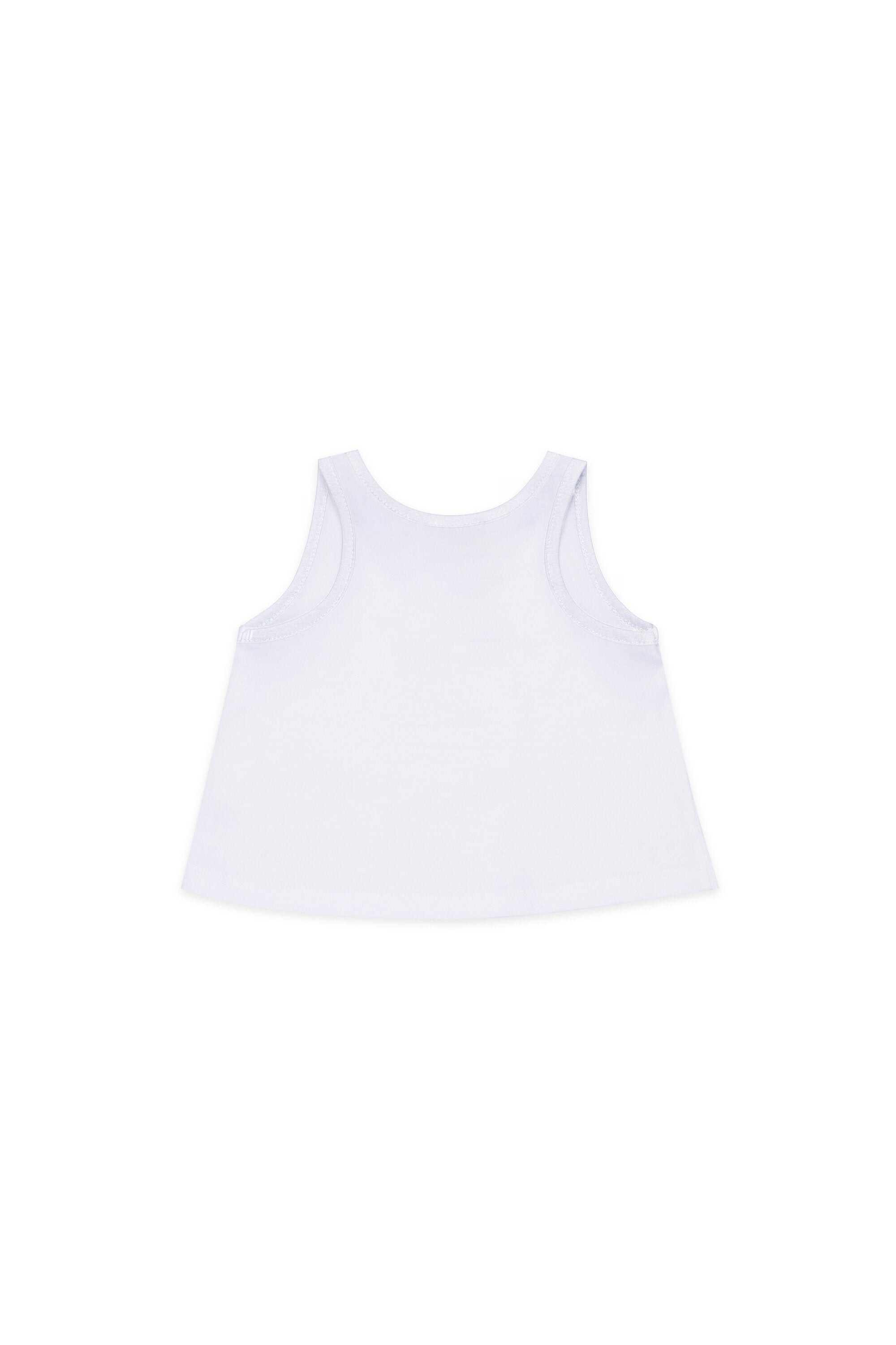 ロゴ入りノースリーブTシャツ