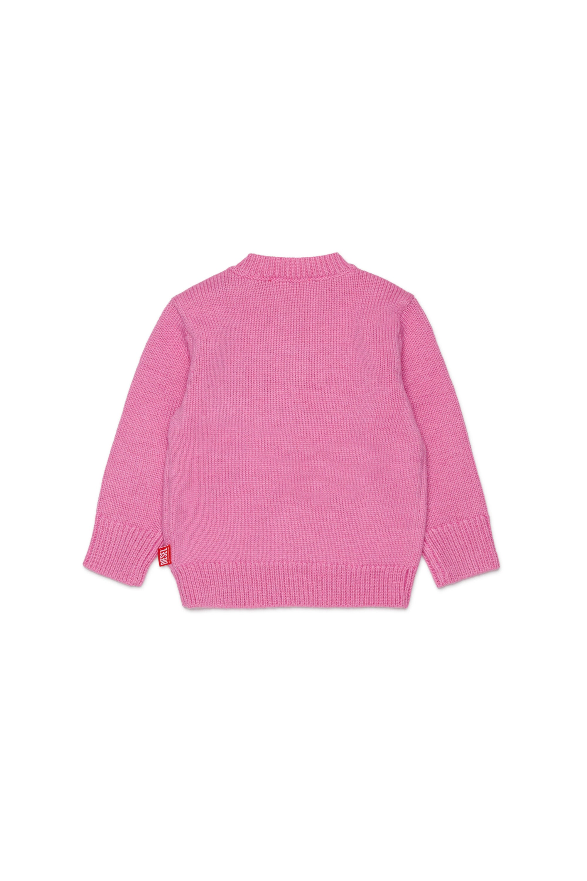 Crew-neck pullover with logo