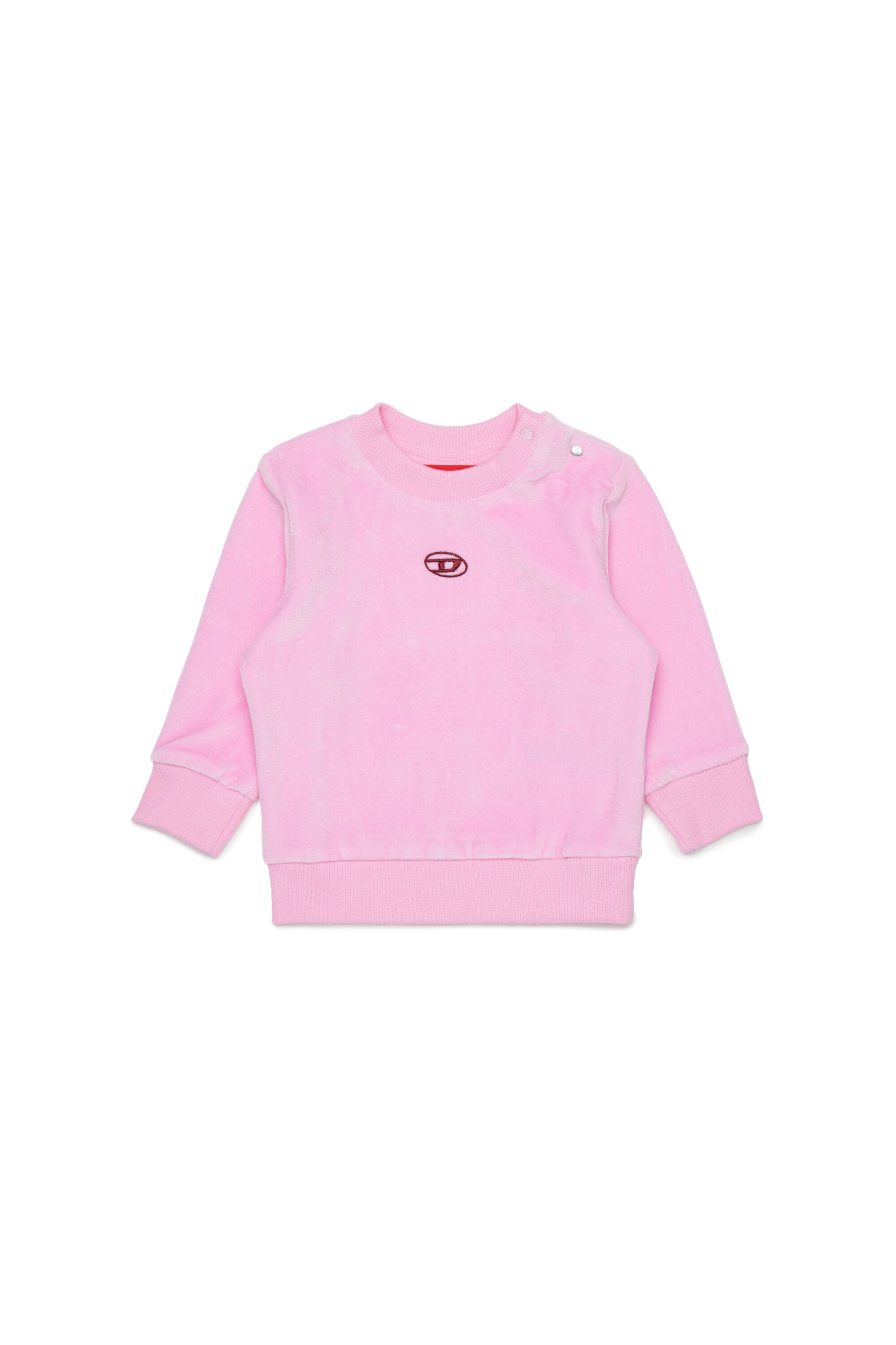 Crew-neck sweatshirt with logo