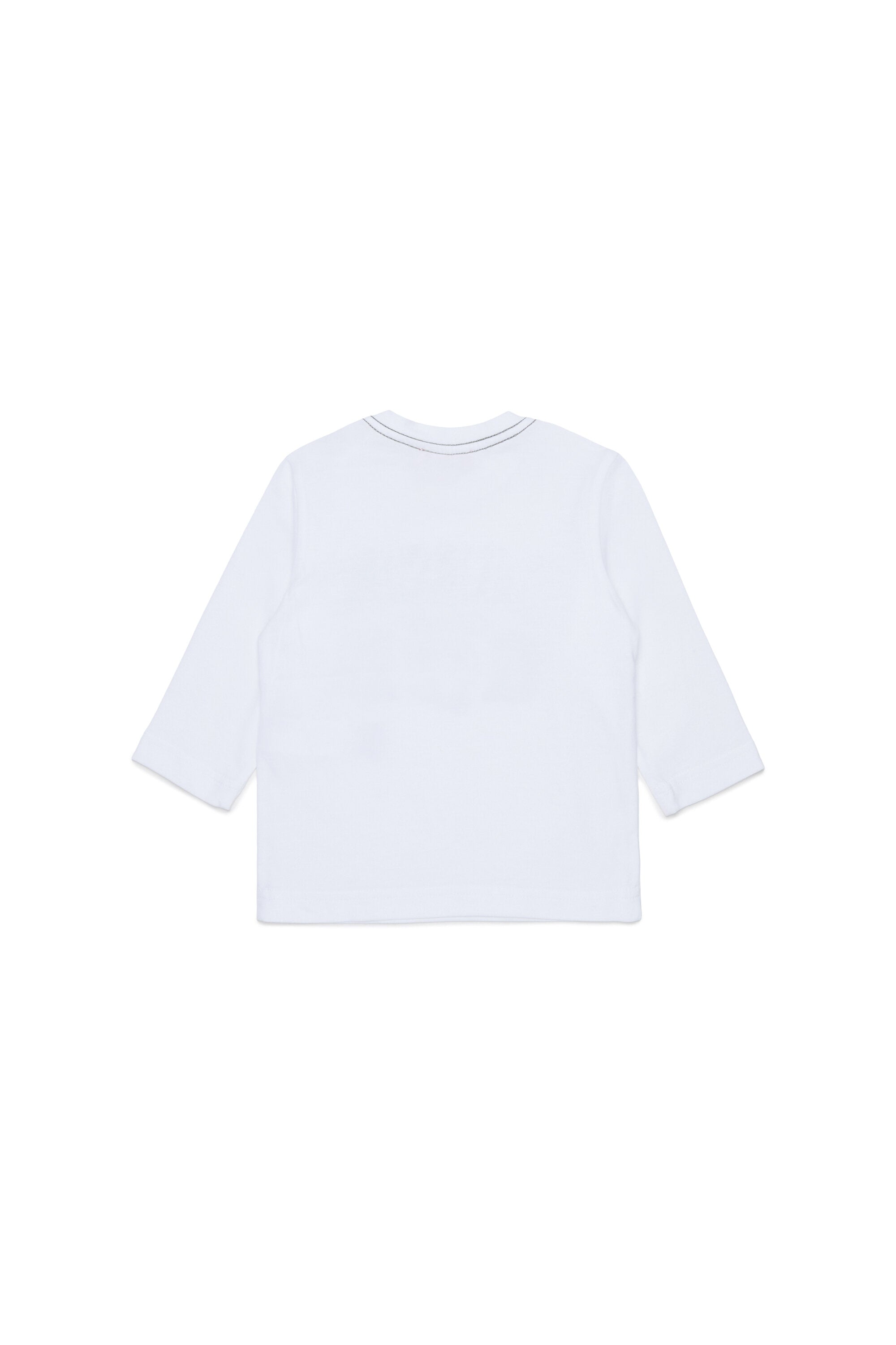 長袖Tシャツ、ロゴ付き