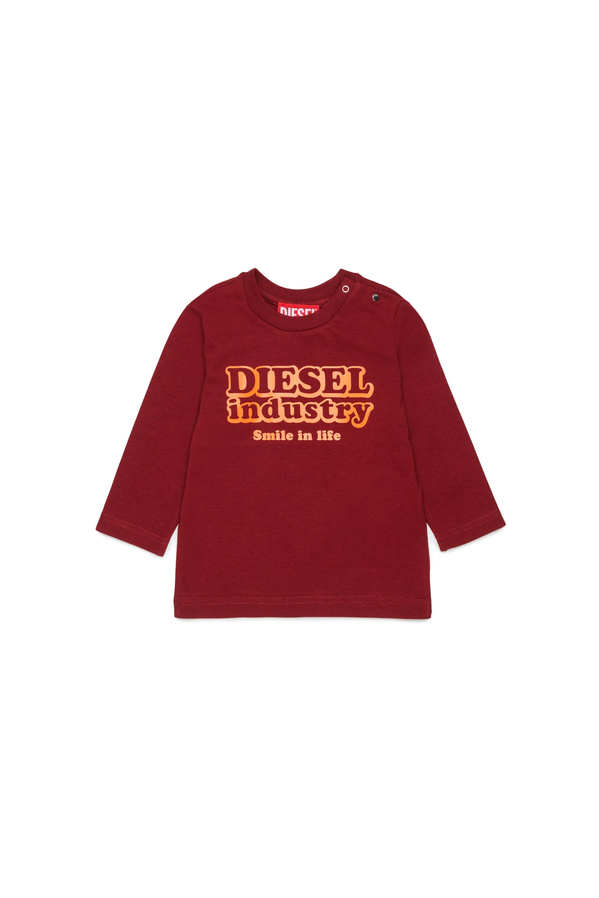 長袖Tシャツ、ロゴ付き