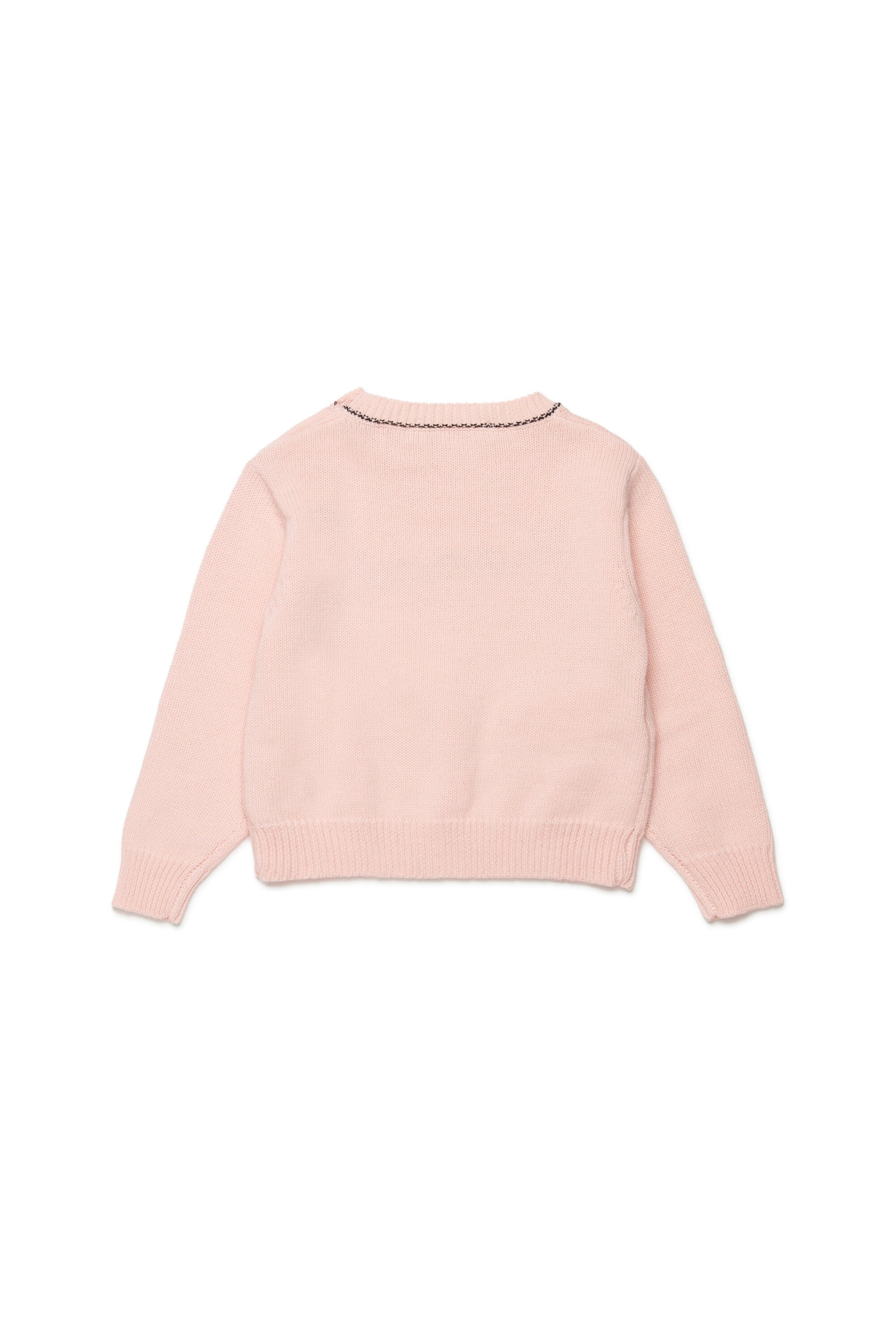 Crew neck pullover with logo