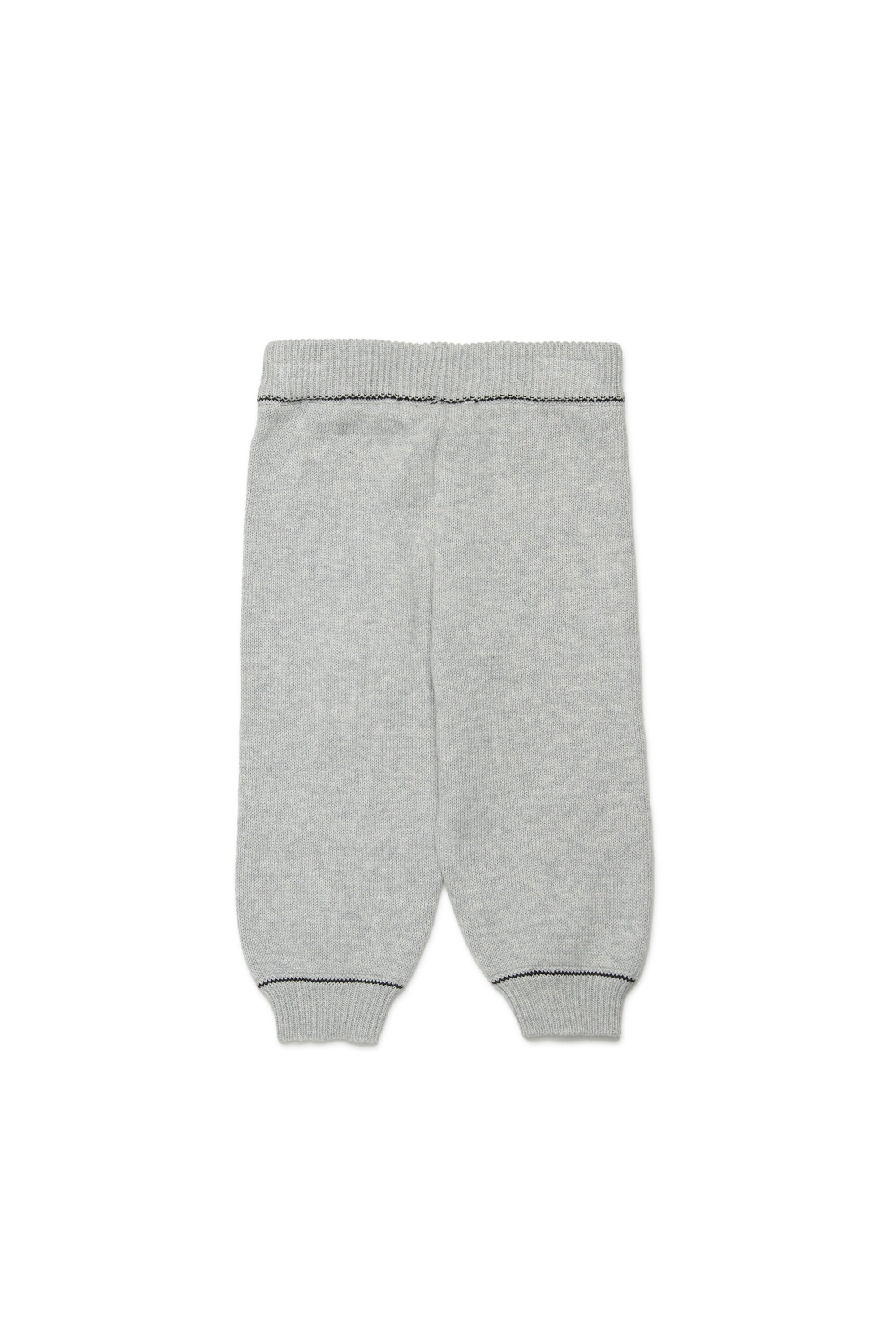 ロゴ入りニットパンツ