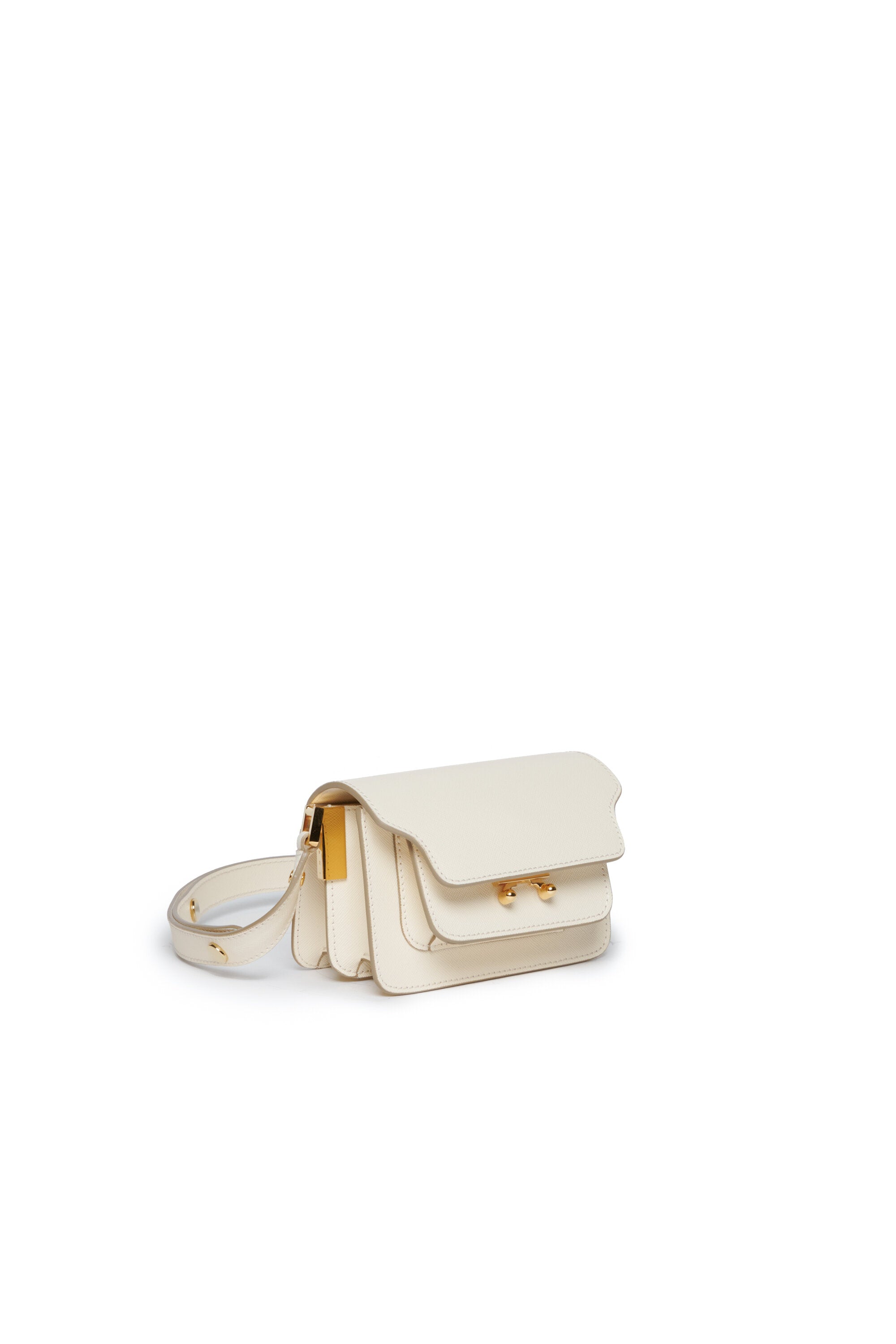 Marni Off-White Mini Soft Trunk Bag Marni