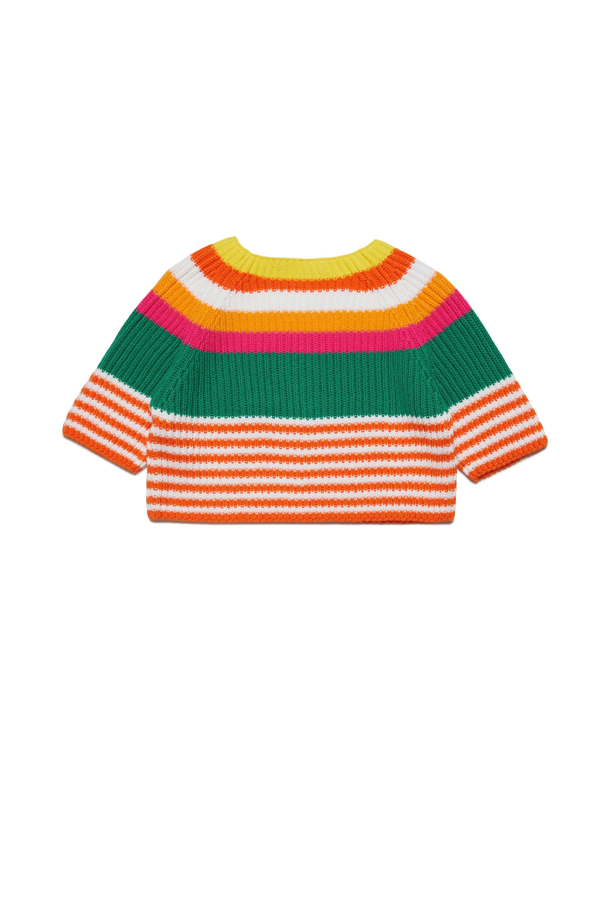 English striped knit pullover