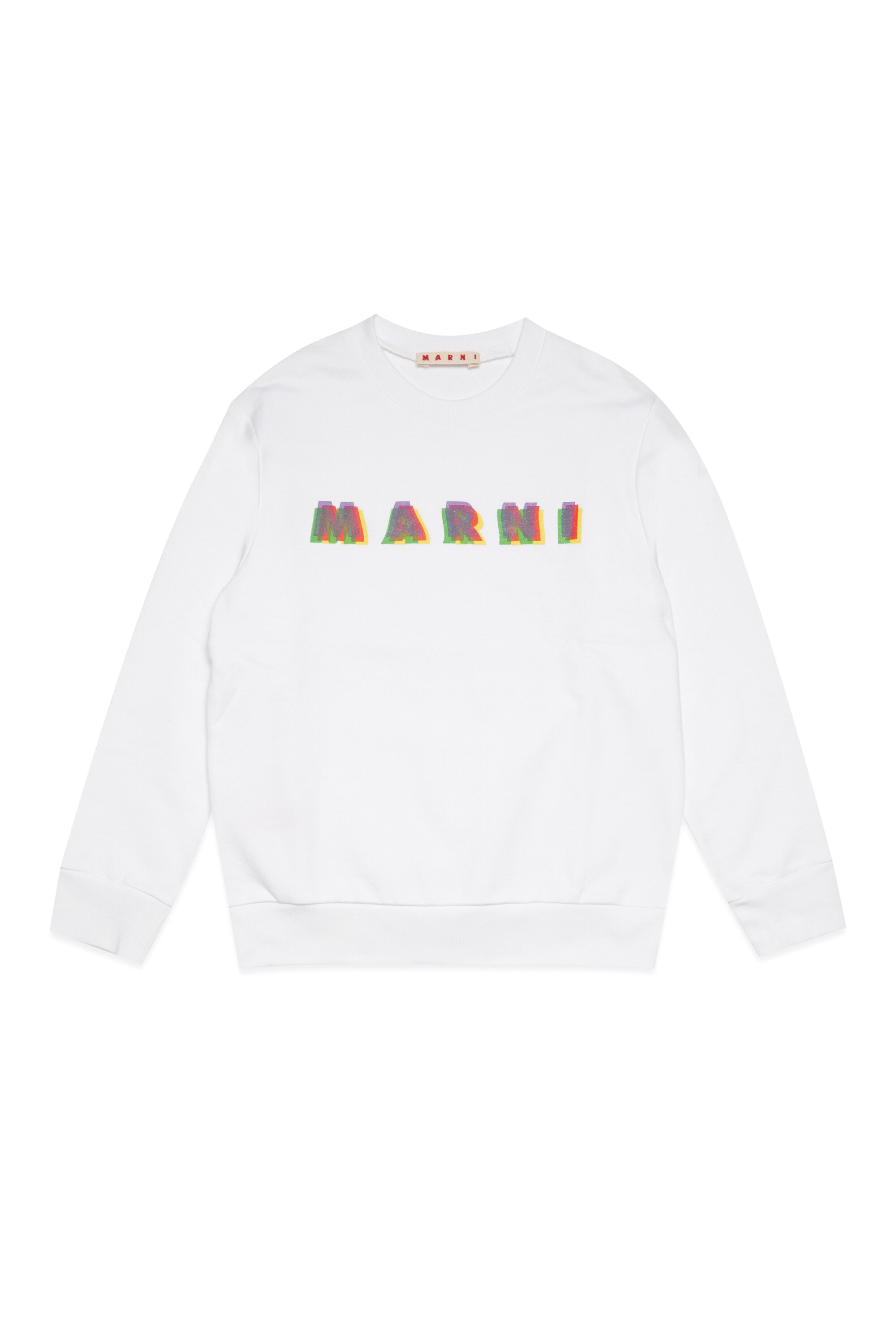 Crew-neck sweatshirt with Rainbow logo