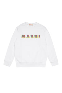 Crew-neck sweatshirt with Rainbow logo