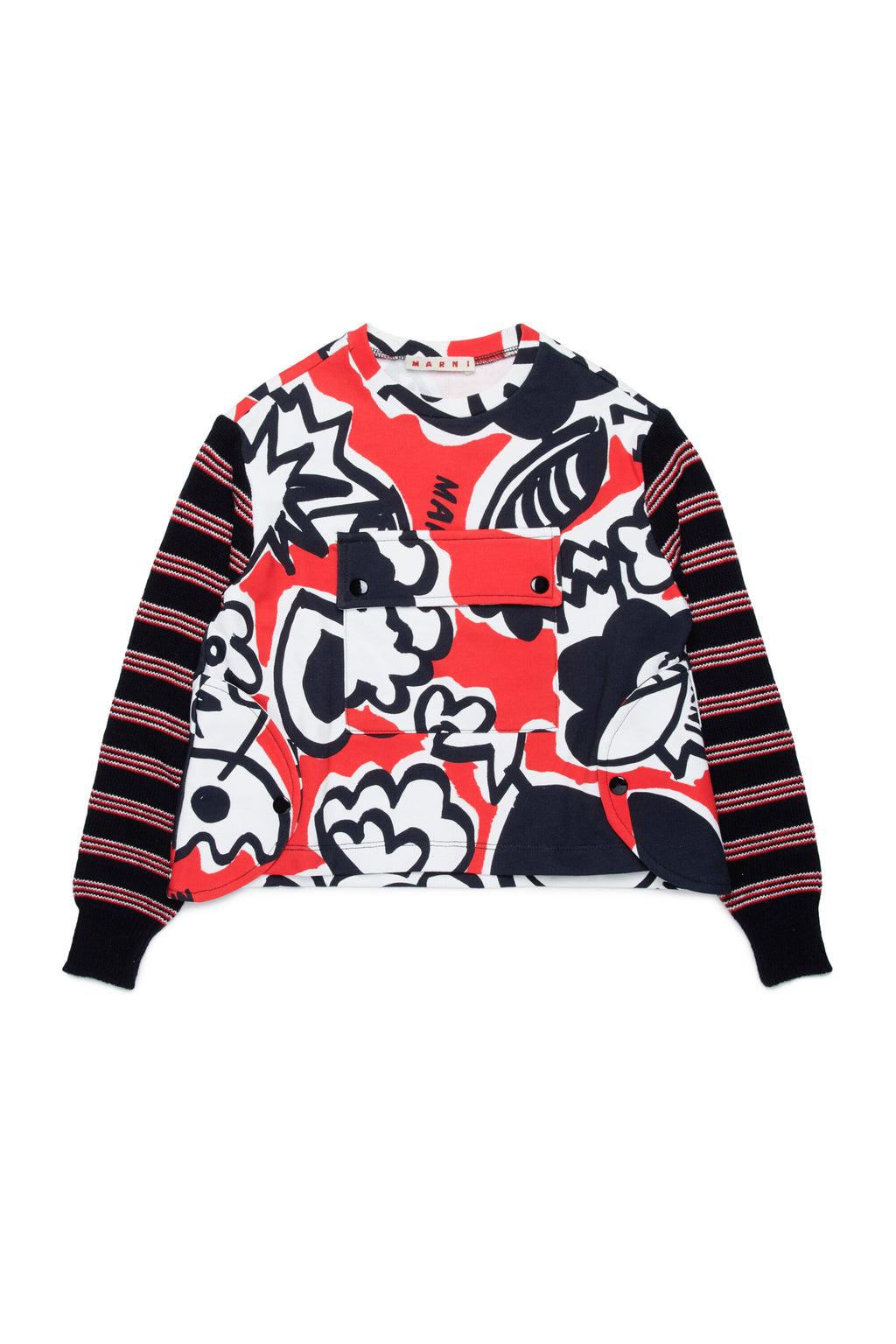 All-over Blossom crewneck sweatshirt