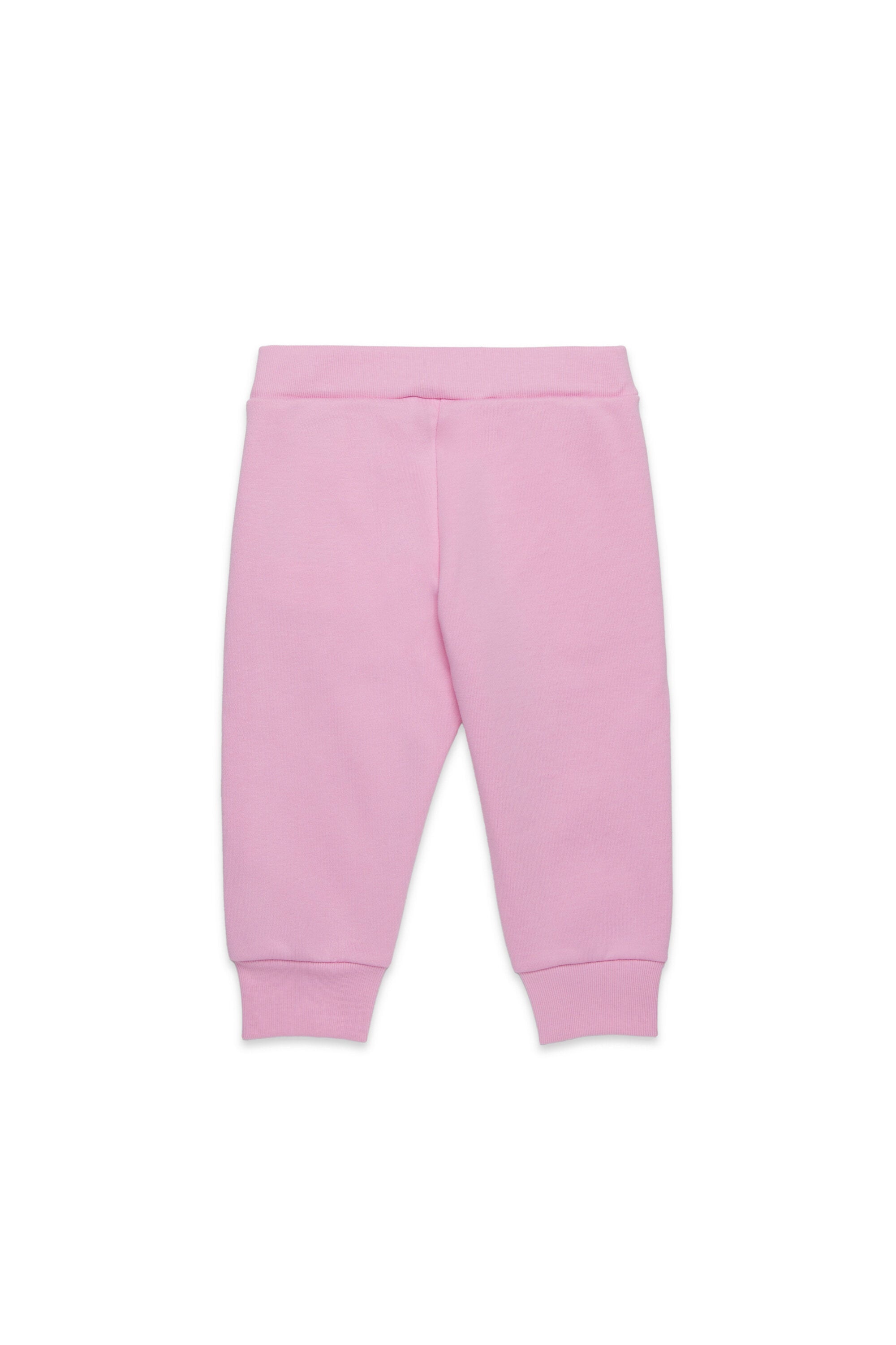 Branded fleece jogger trousers